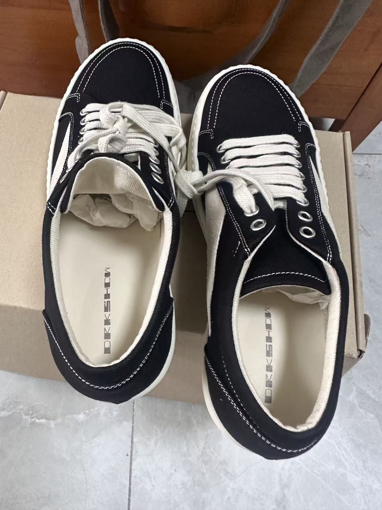 Rick Owens Drkshdw Rick Owens low-top sneakers Size US 10 / EU 43 - 8 Thumbnail