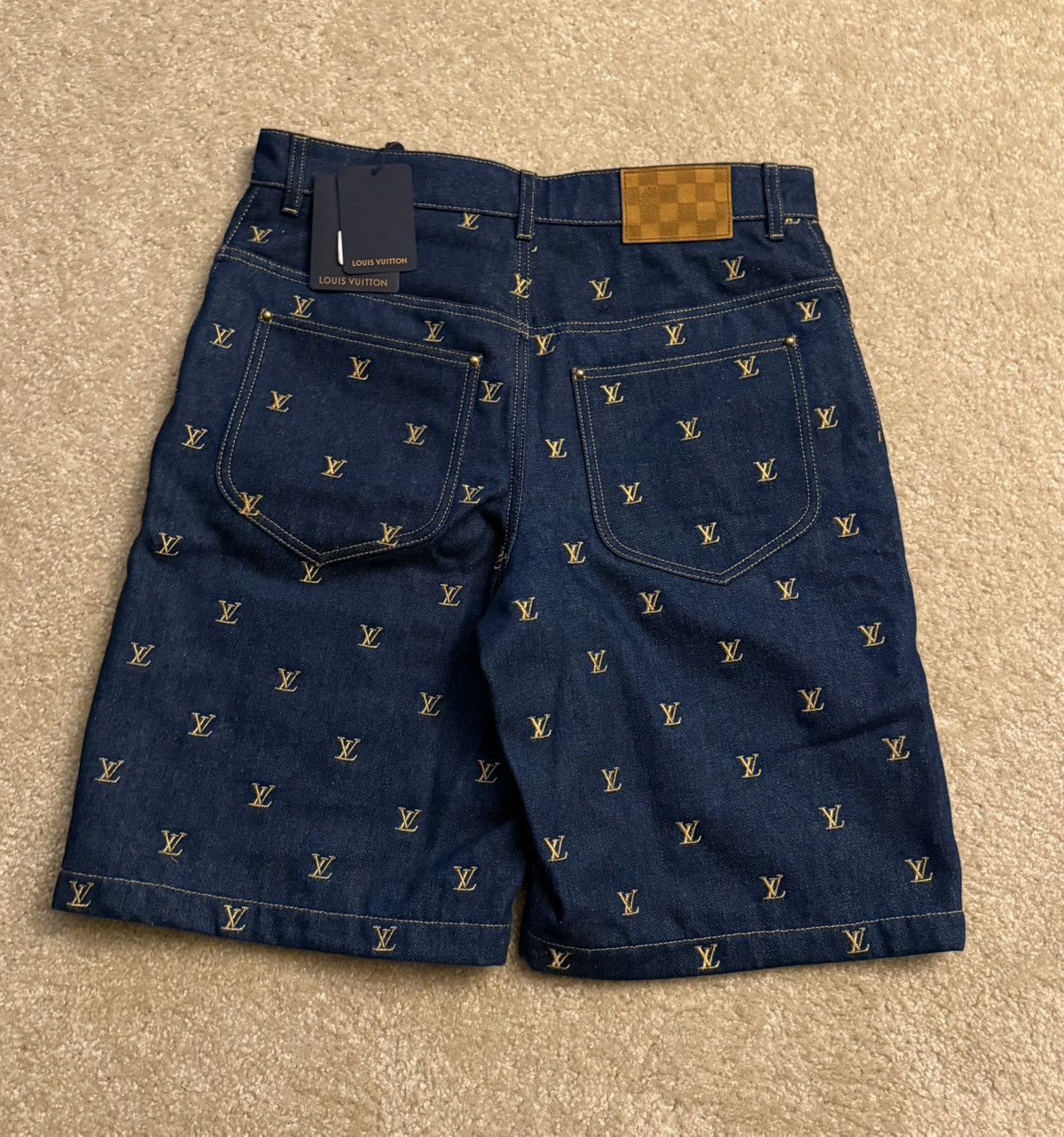 Louis Vuitton Louis Vuitton Denim Jorts Size US 32 / EU 48 - 3 Thumbnail