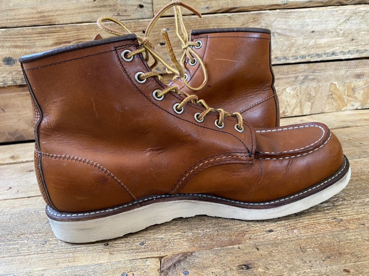 Red Wing Redwing moc-toe brown leather shoes style 875 US11 Size US 11 / EU 44 - 10 Thumbnail