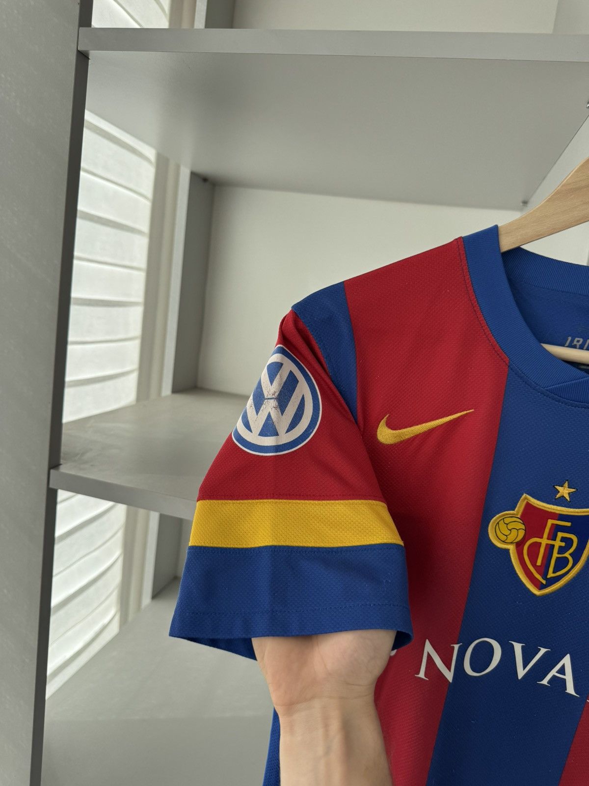 Nike × Vintage Nike Basel Swiss 2010 2012 Vintage Home Jersey Size US S / EU 44-46 / 1 - 8 Thumbnail