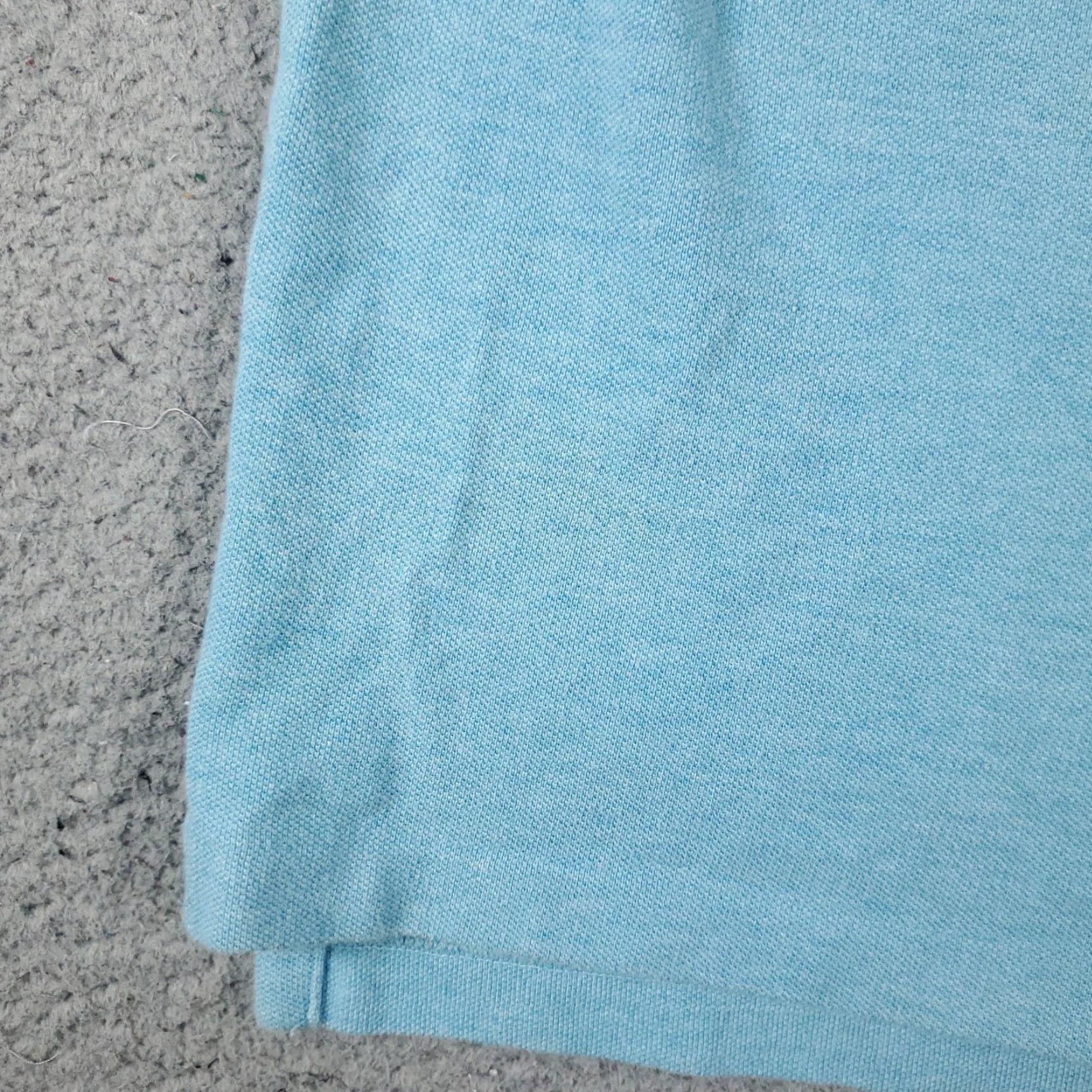 Ralph Lauren Ralph Lauren Polo Shirt Mens Medium Blue Solid Casual Short Sleeve Size US M / EU 48-50 / 2 - 5 Thumbnail