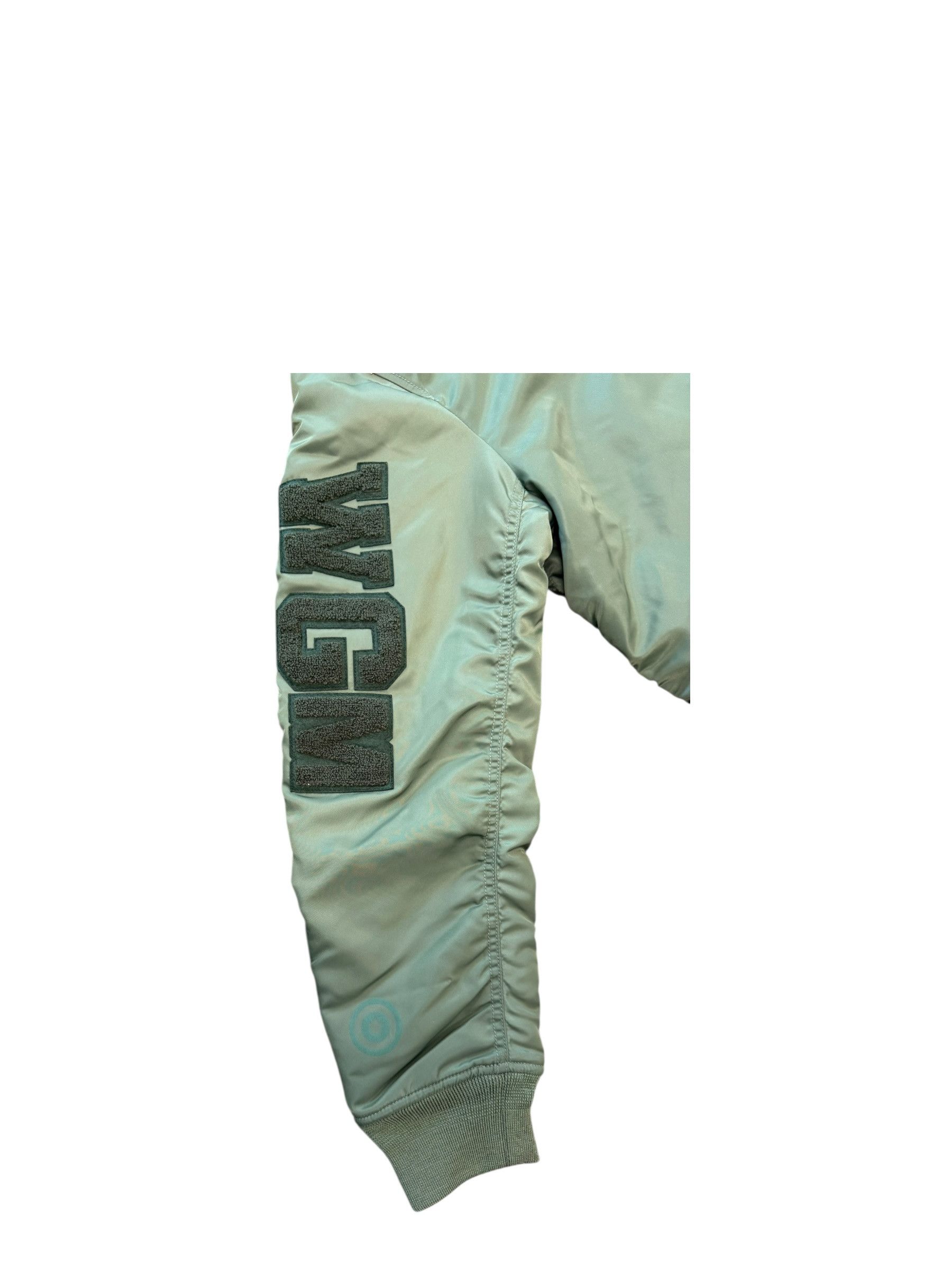 Bape BAPE Back Shark MA1 Bomber Jacket Olive Size US L / EU 52-54 / 3 - 5 Thumbnail