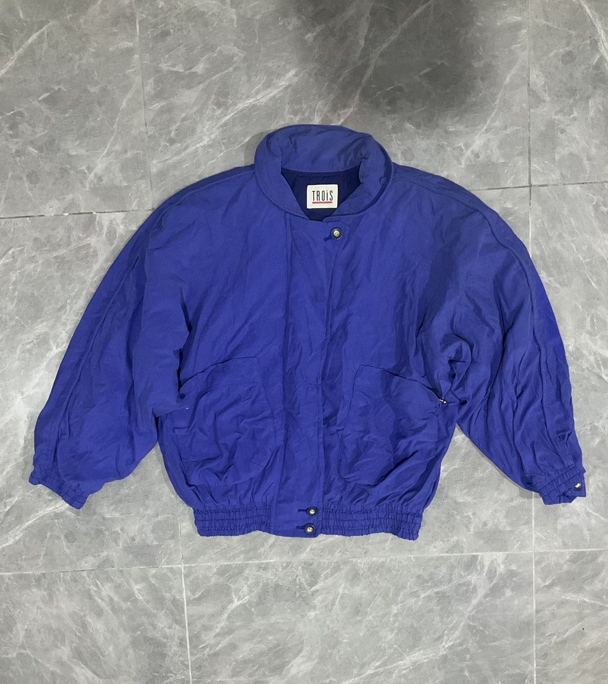 Japanese Brand Trois JACKET Zip Up Size L / US 10 / IT 46 - 1 Thumbnail
