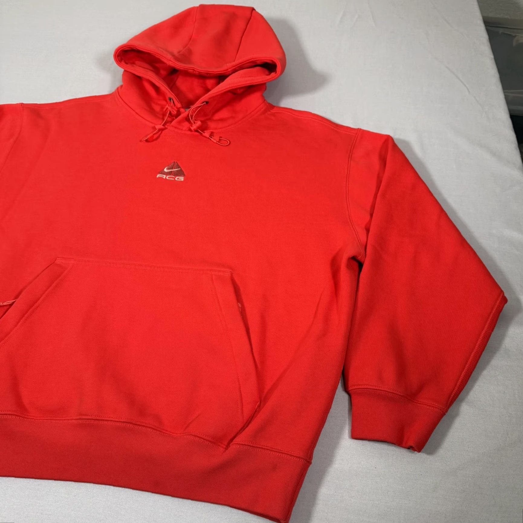 Nike Nike Hoodie Mens Medium Red ACG Therma-FIT Pullover Fleece Sweatshirt Outdoor Hike Size US M / EU 48-50 / 2 - 5 Thumbnail