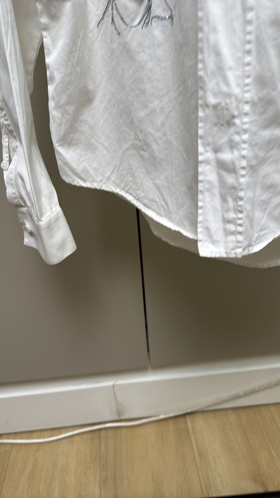 Dior DIOR VINTAGE Christian Dior x Duncan Grant White Dress Shirt Size US M / EU 48-50 / 2 - 6 Thumbnail