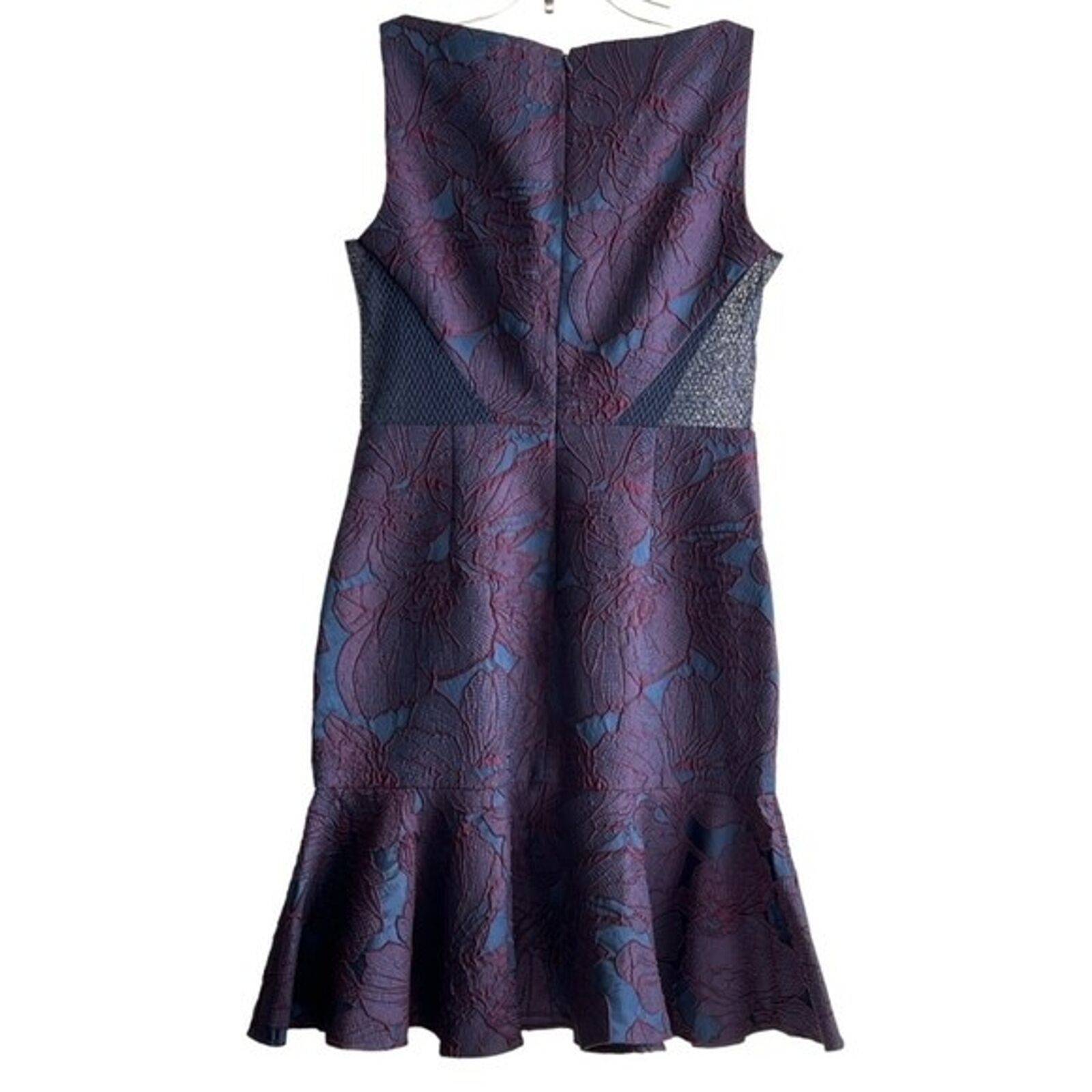 Monique Lhuillier MONIQUE LHUILLIER Embroidered Knee-Length Dress, M/US8 Size M / US 6-8 / IT 42-44 - 2 Thumbnail