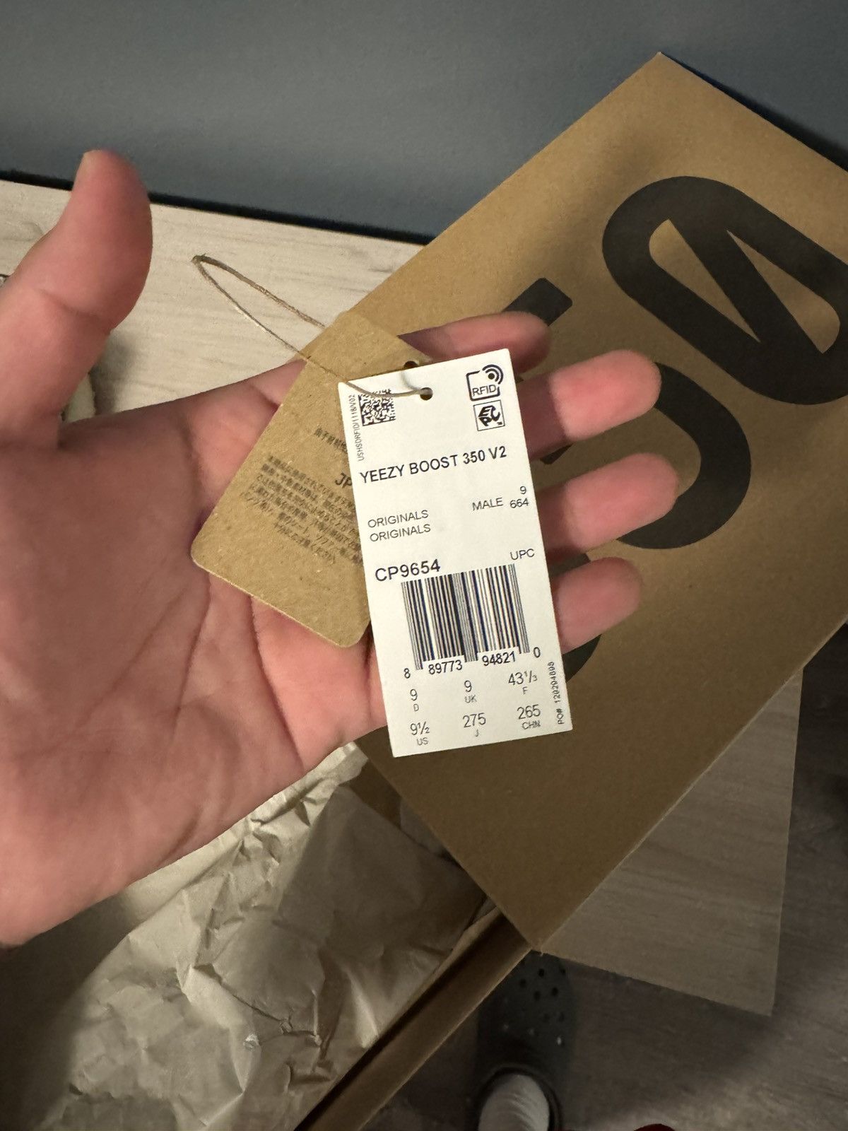 Yeezy Adidas Yeezy Boost 350 V2 Zebra Size US 9.5 / EU 42-43 - 12 Thumbnail