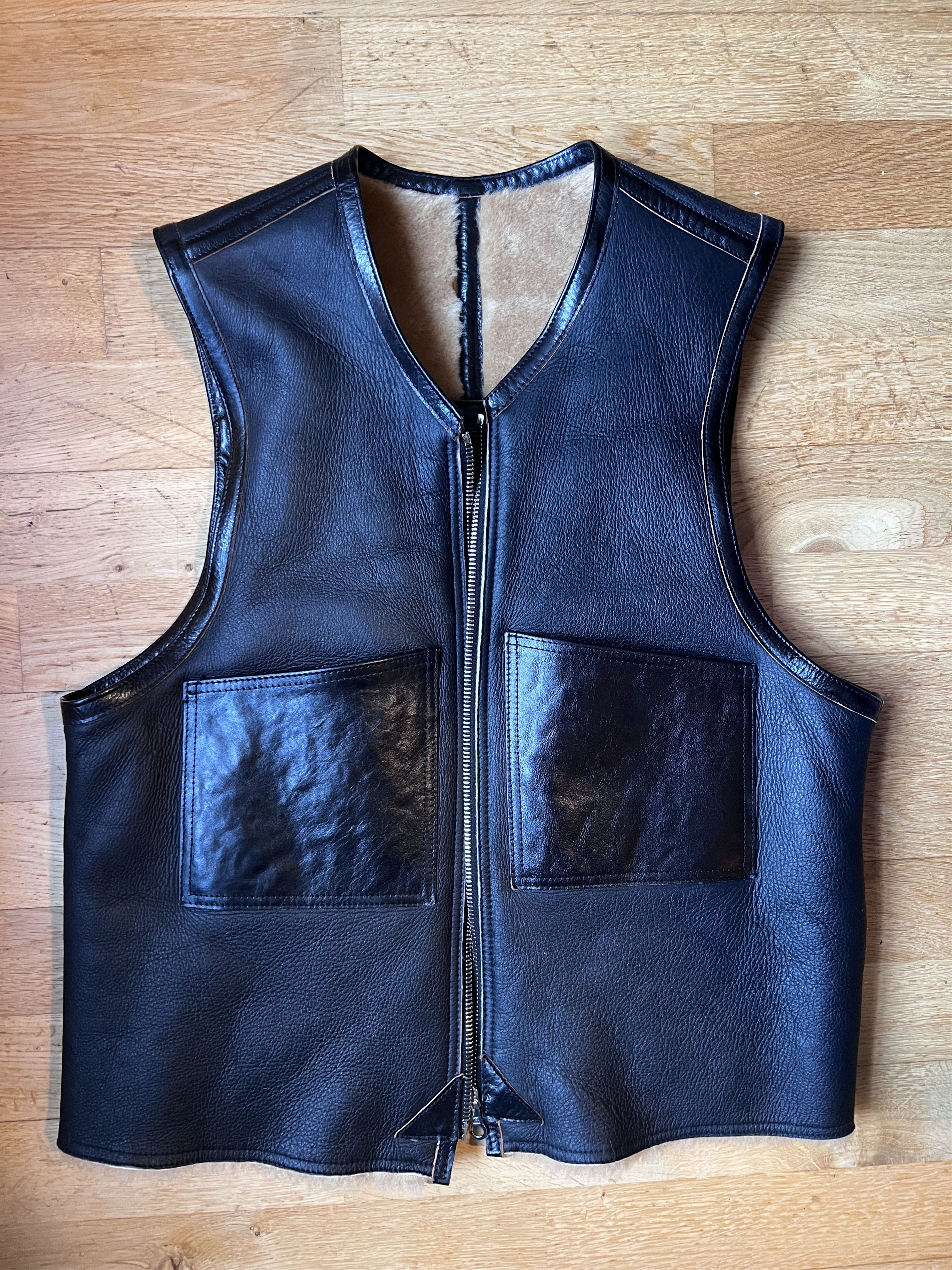 Our Legacy REVERSIBLE SHEARLING VEST Size US S / EU 44-46 / 1 - 1 Thumbnail