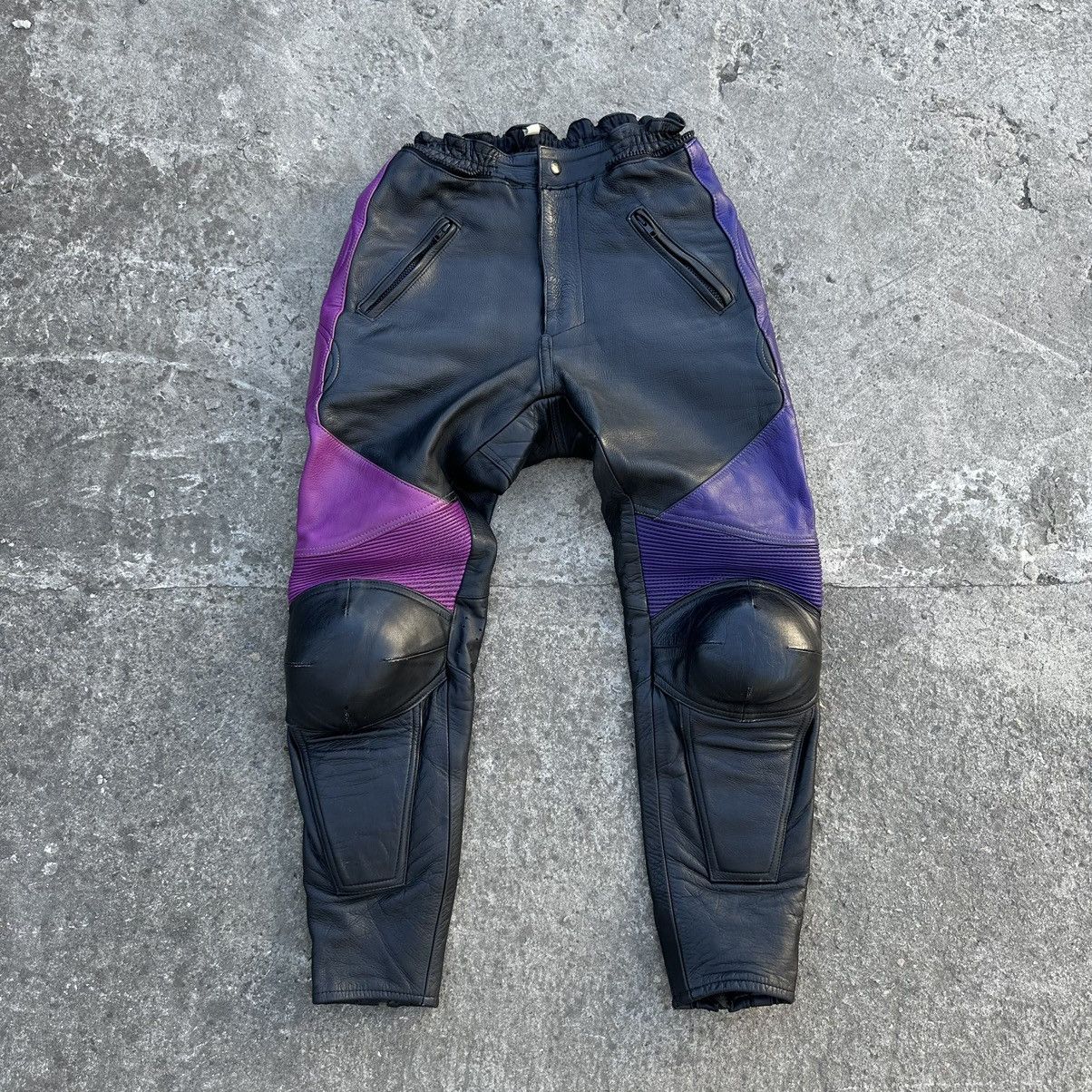 Vintage Vintage Moto Leather Pants Size 52 Style USA 00s Size US 36 / EU 52 - 1 Thumbnail