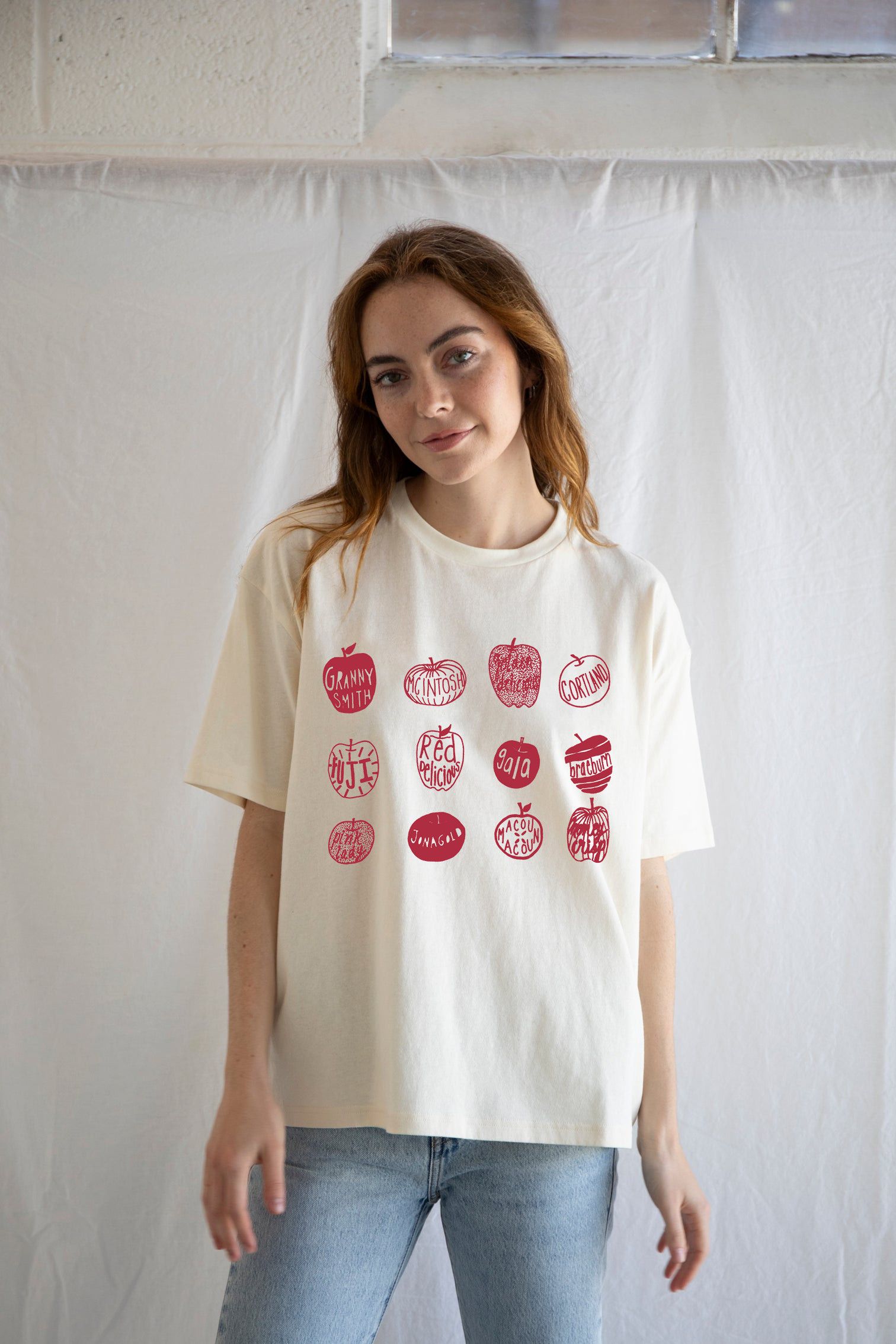 The Unbranded Brand Apple Garden T-Shirt, Food Graphic Tee, Gardening Gift Size US L / EU 52-54 / 3 - 1 Thumbnail