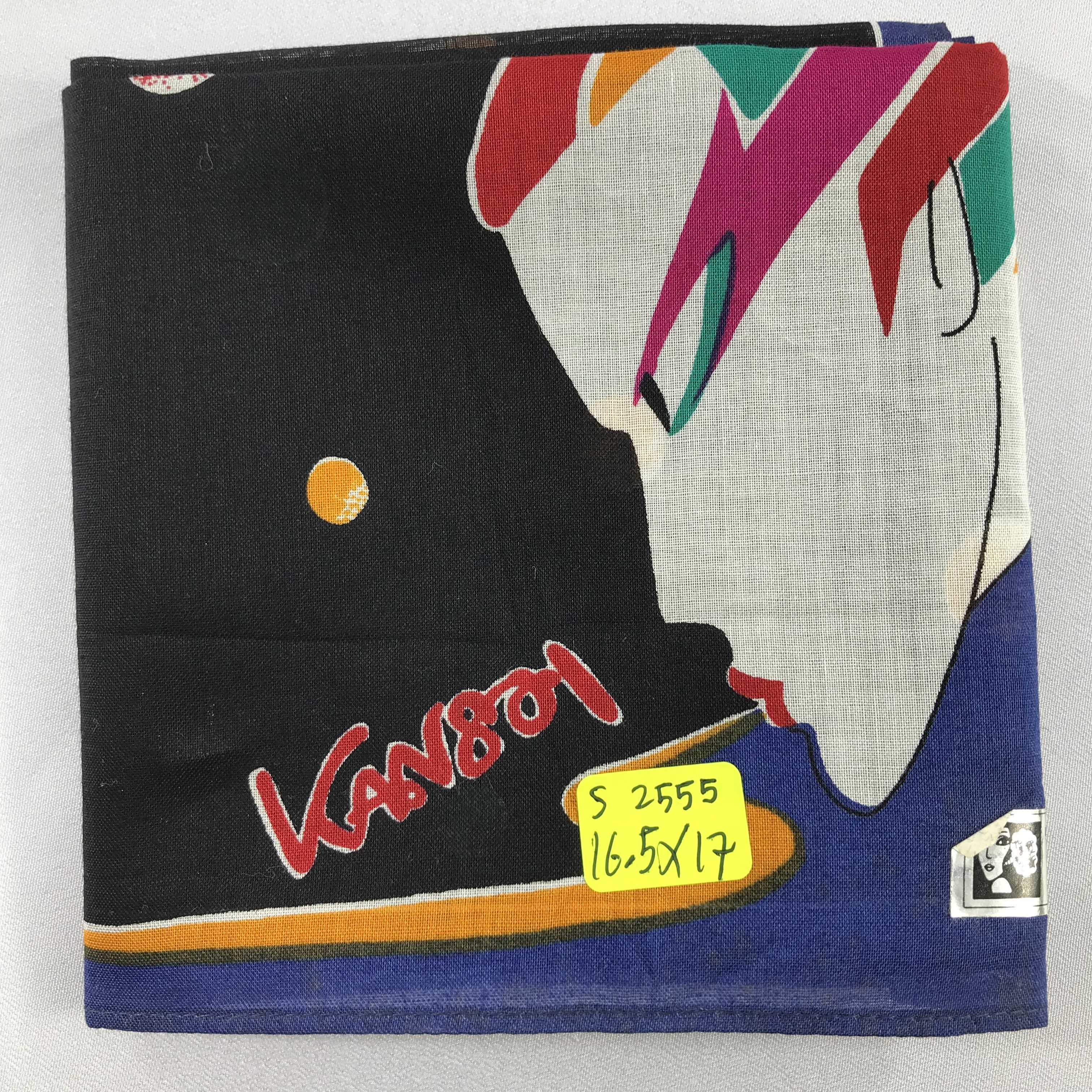 Kansai Yamamoto × Vintage Kansai Yamamoto Bandana / Handkerchief / Neckerchief -S2555 Size ONE SIZE - 5 Thumbnail