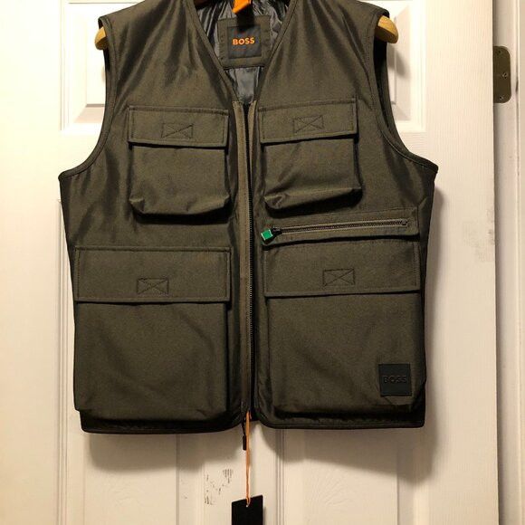 Hugo Boss Hugo boss men's new polyester vest size: 36R Size 36R - 1 Thumbnail