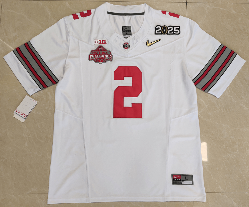 Other Men's Ohio State Buckeyes #2 Emeka Egbuka Jersey 2025 Size US S / EU 44-46 / 1 - 1 Thumbnail