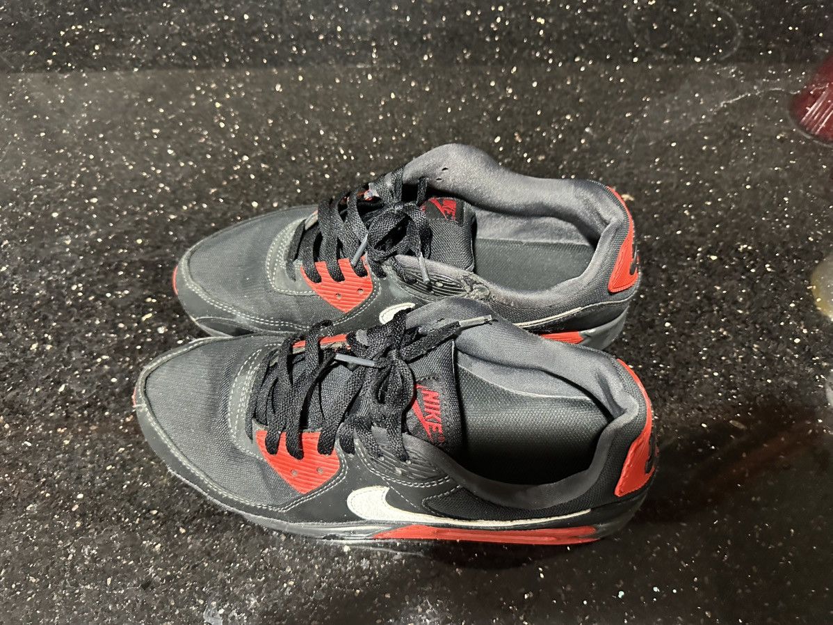 Nike Nike Air Max 90 Anthracite Mystic Red Size US 12 / EU 45 - 5 Thumbnail