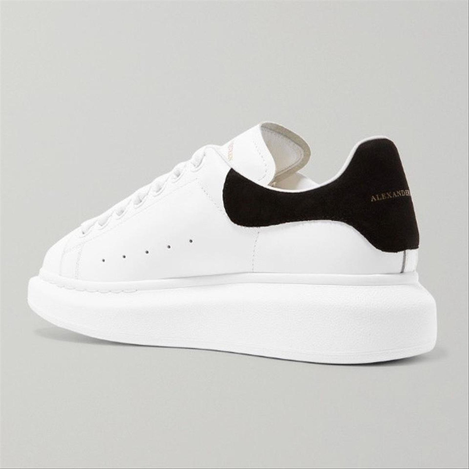 Alexander McQueen Alexander McQueen Oversized leather sneakers 40 Size US 10 / IT 40 - 4 Thumbnail