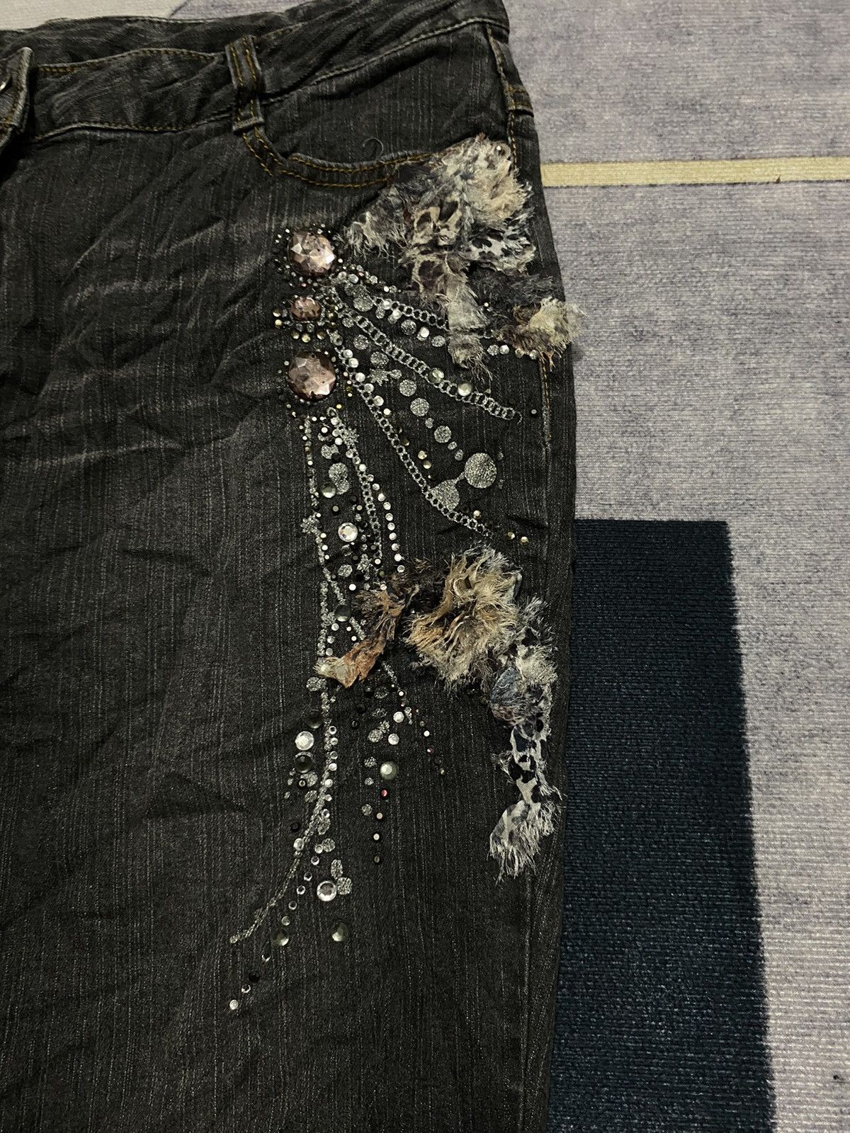 14th Addiction × Hysteric Glamour × If Six Was Nine IFSIXWASNINE STYLE DENIM PANTS Size US 30 / EU 46 - 5 Thumbnail