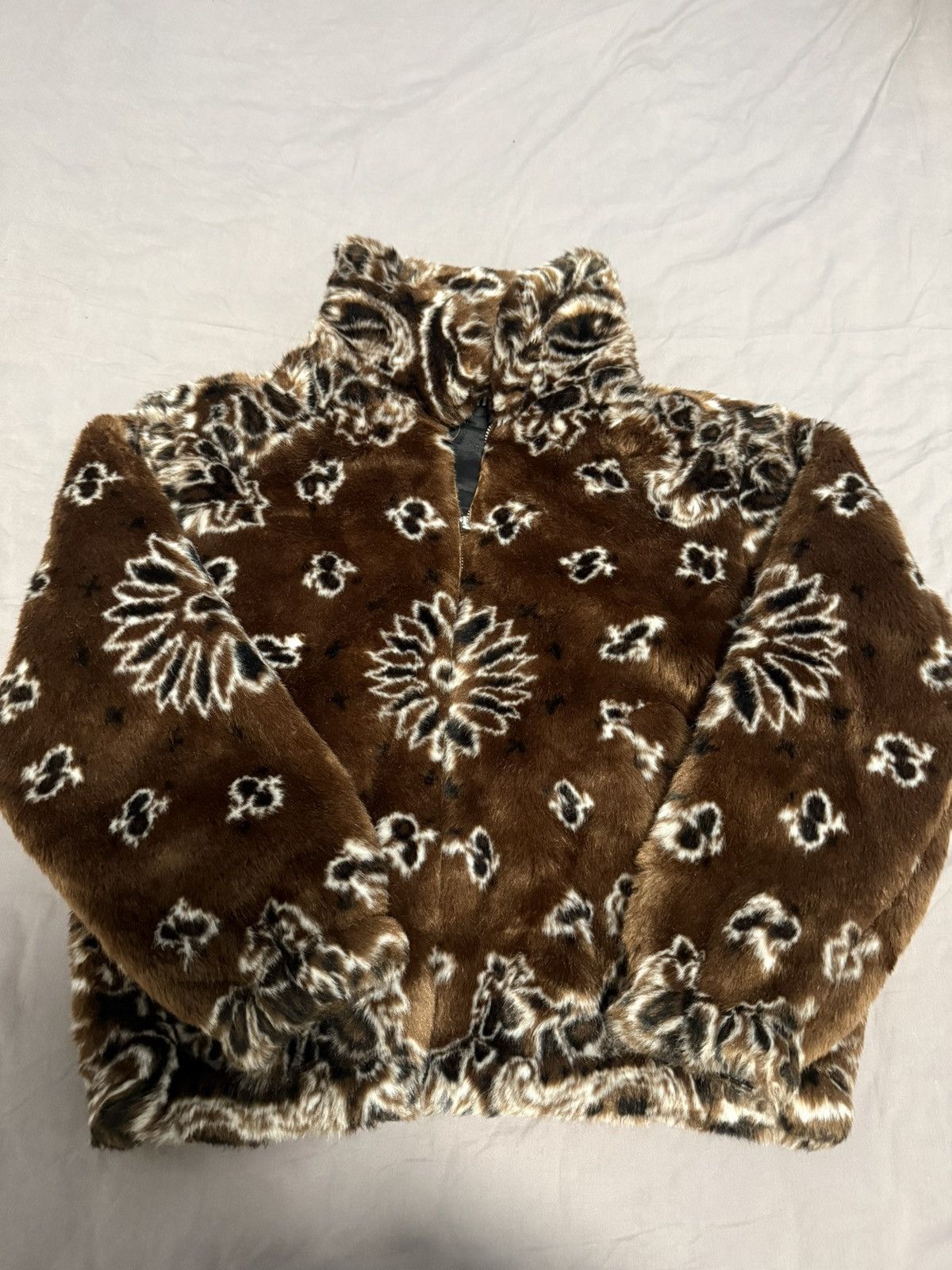 Supreme Supreme bandana faux fur bomber Jacket Size US S / EU 44-46 / 1 - 1 Thumbnail