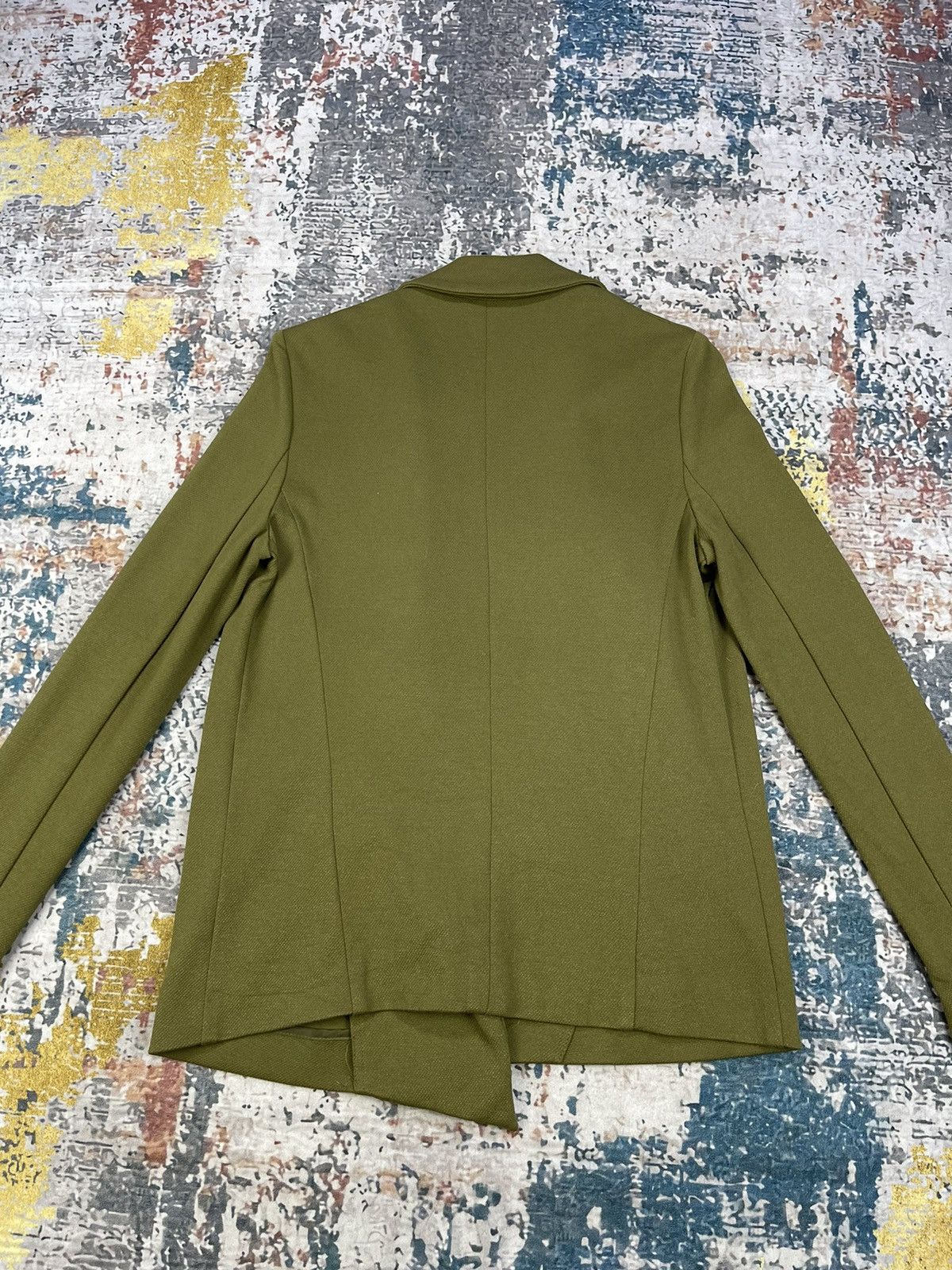 Sisley Kansai Yamamoto Sisley Open Front Light Blazer Size XS / US 0-2 / IT 36-38 - 7 Thumbnail