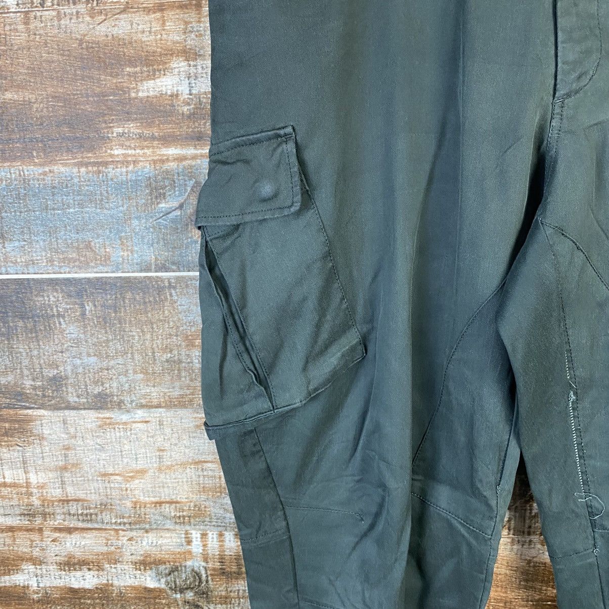 Japanese Brand DL Bull Bros Green Cargo Multipocket Pants #C901 Size US 32 / EU 48 - 9 Thumbnail