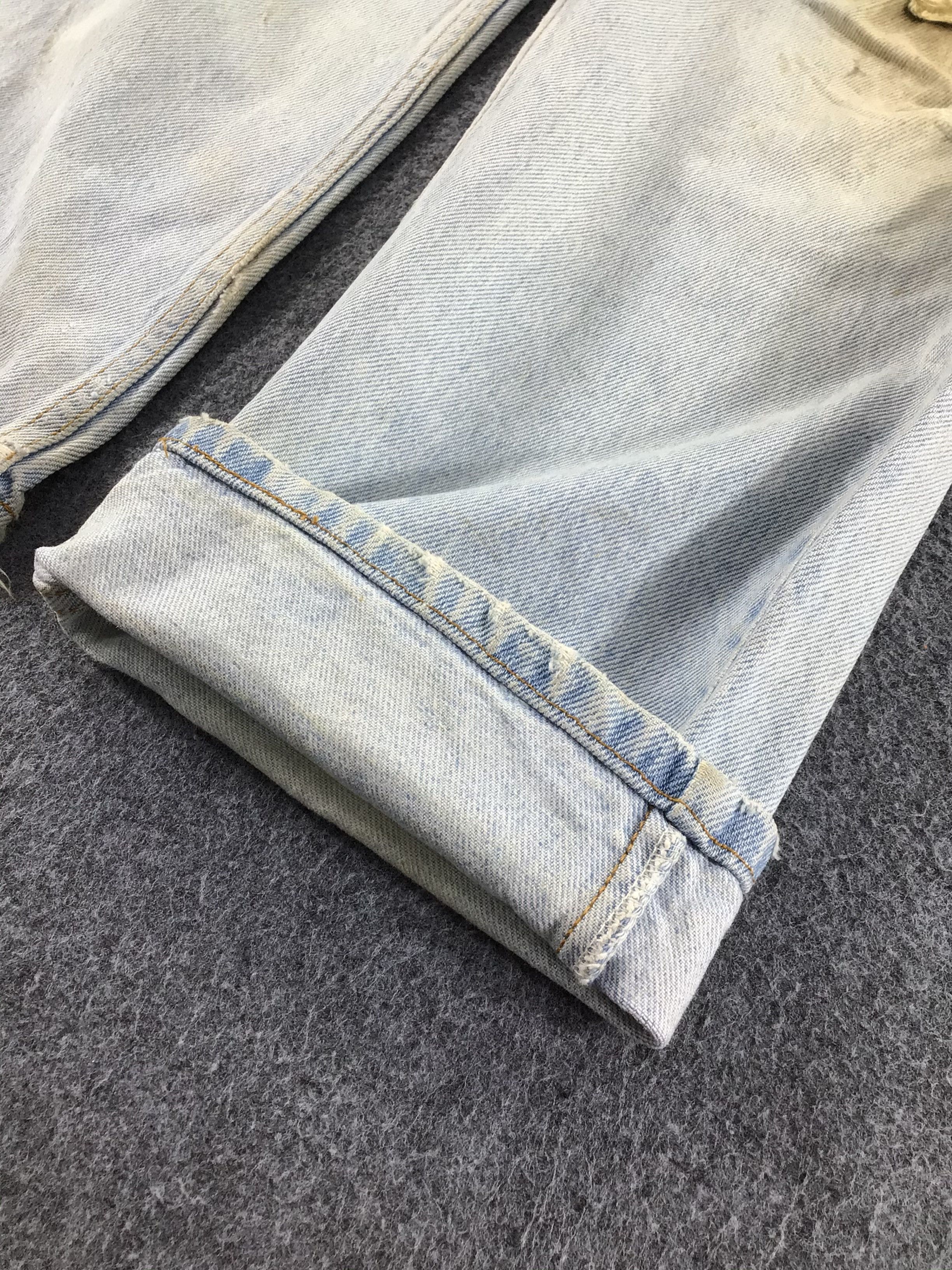 Levi's Vintage Levis 505 Orange Tab Jeans-J562 Size US 34 / EU 50 - 7 Thumbnail