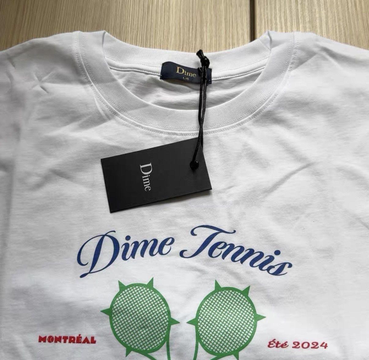 Dime Dime Tennis Court T-Shirt J44 Size L / US 10 / IT 46 - 3 Thumbnail