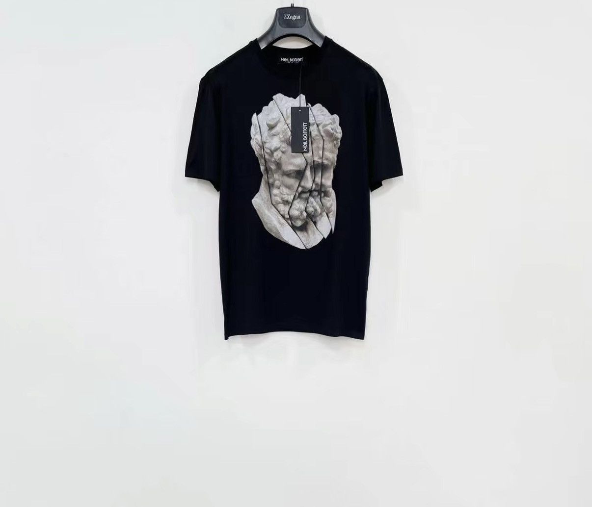Neil Barrett Neil Barrett 100% Cotton Short Sleeve T-shirt J30 Size US XS / EU 42 / 0 - 1 Thumbnail