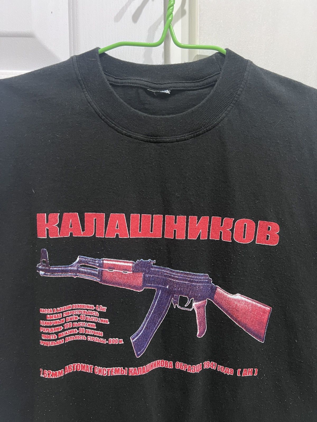 Vintage Vintage Y2K AK47 Kill Tour Promo Tee L Gun military Size US L / EU 52-54 / 3 - 1 Thumbnail