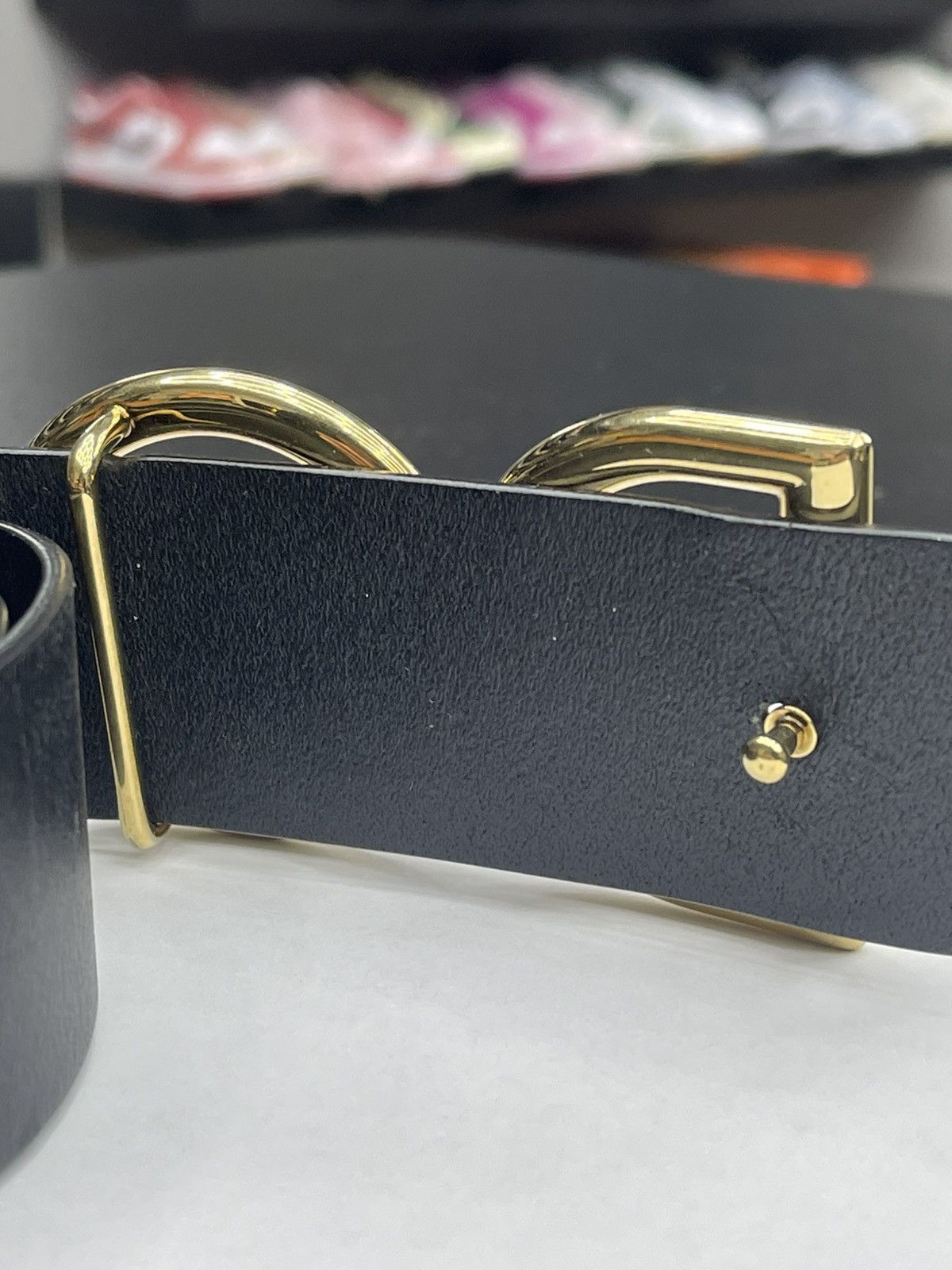 Dolce & Gabbana Dolce & Gabbana DG Logo Buckle Belt 36IN/90CM Size 36 - 5 Thumbnail