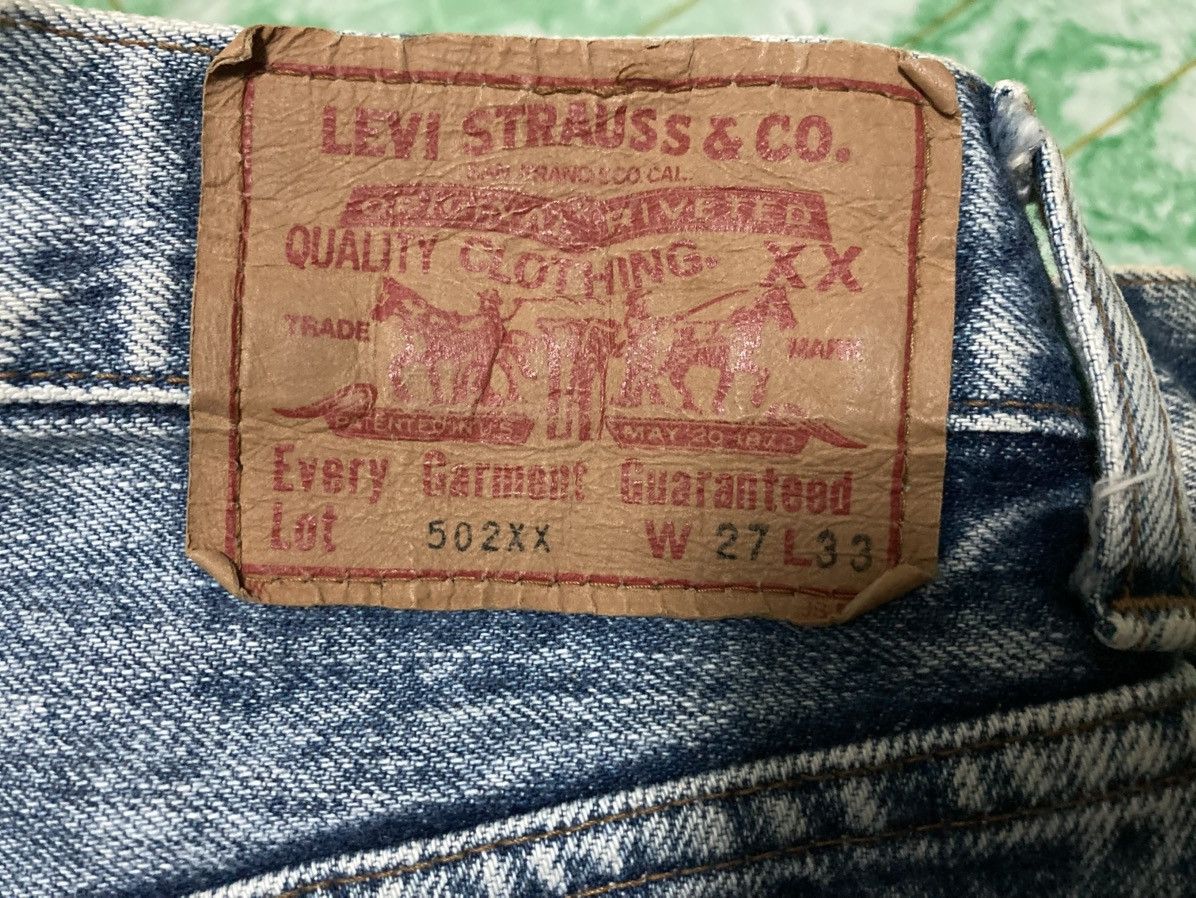 Levi's Vintage Levi’s Big E 502 xx Size US 27 - 10 Thumbnail