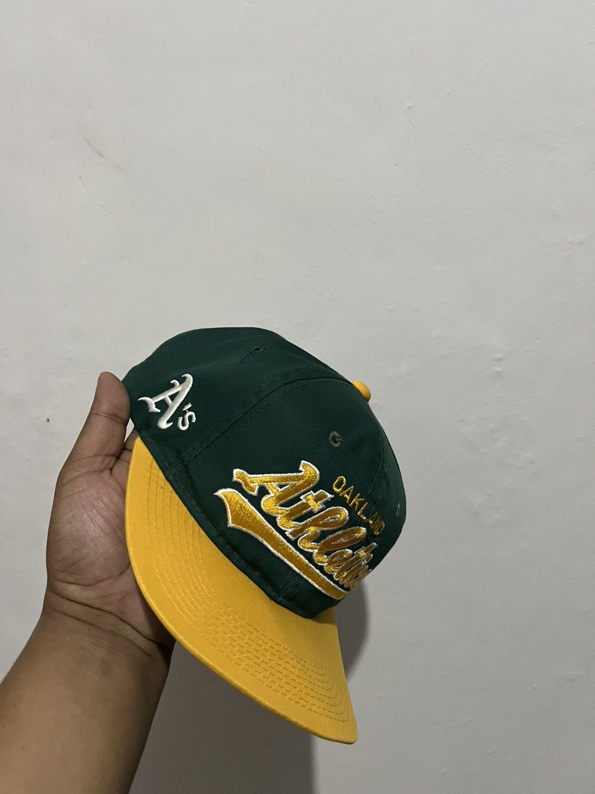 Sports Specialties Script Oakland athletic 2 tone vintage Size ONE SIZE - 2 Thumbnail