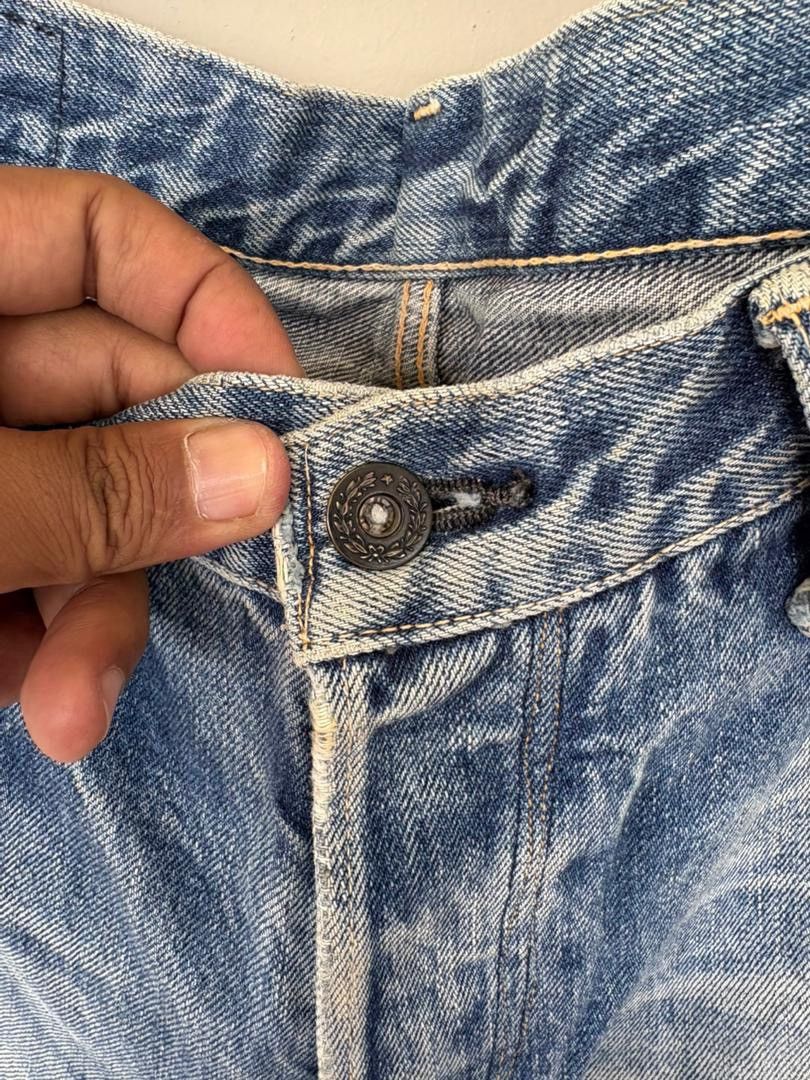 Japanese Brand VTG KuroDenim Selvedge Distressed Rare Selvedge Japan Denim Size US 34 / EU 50 - 12 Thumbnail