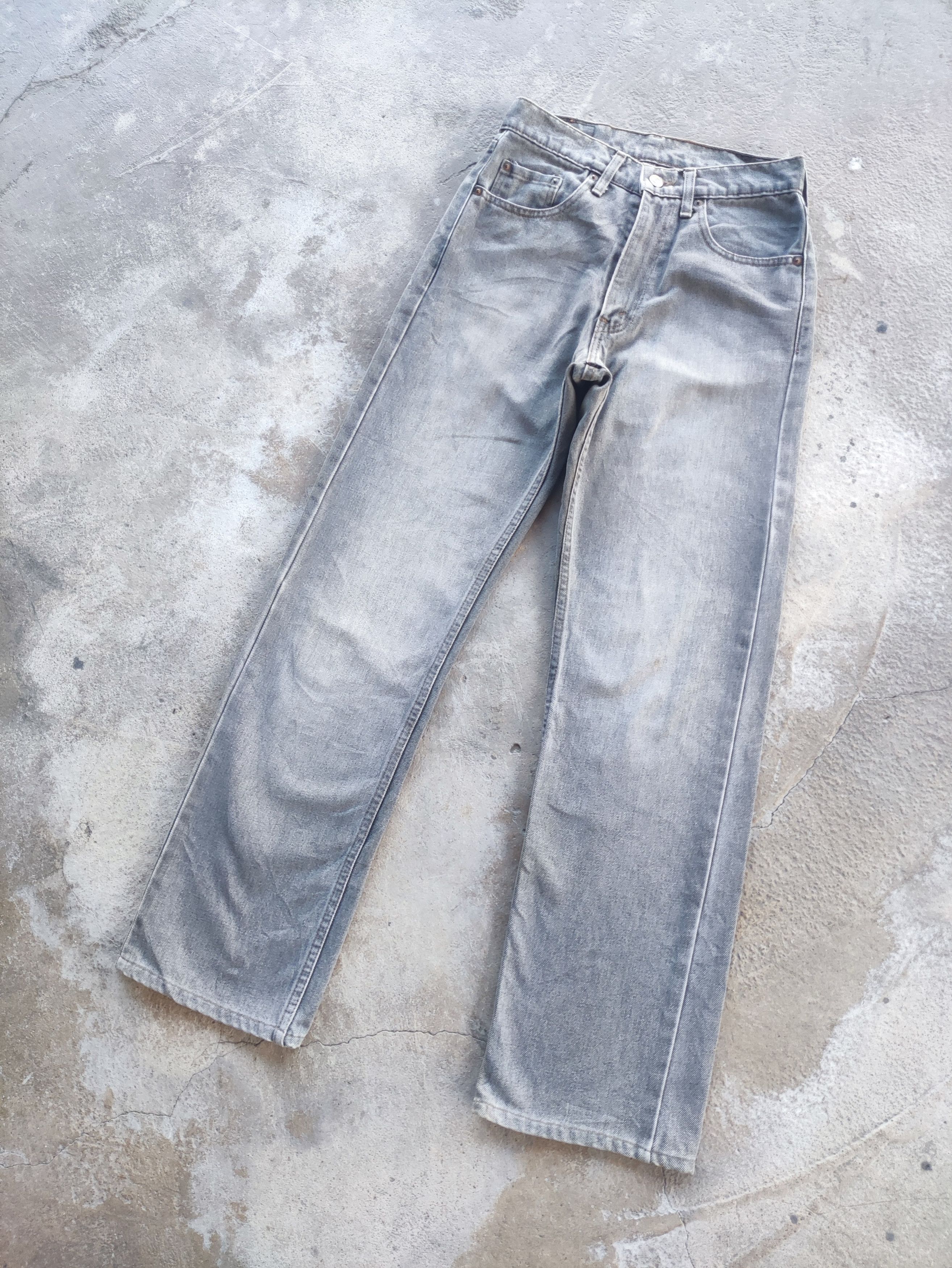 Levi's Vintage Levi's Brand Straight Cut Faded Denim Pants Size US 28 / EU 44 - 2 Thumbnail