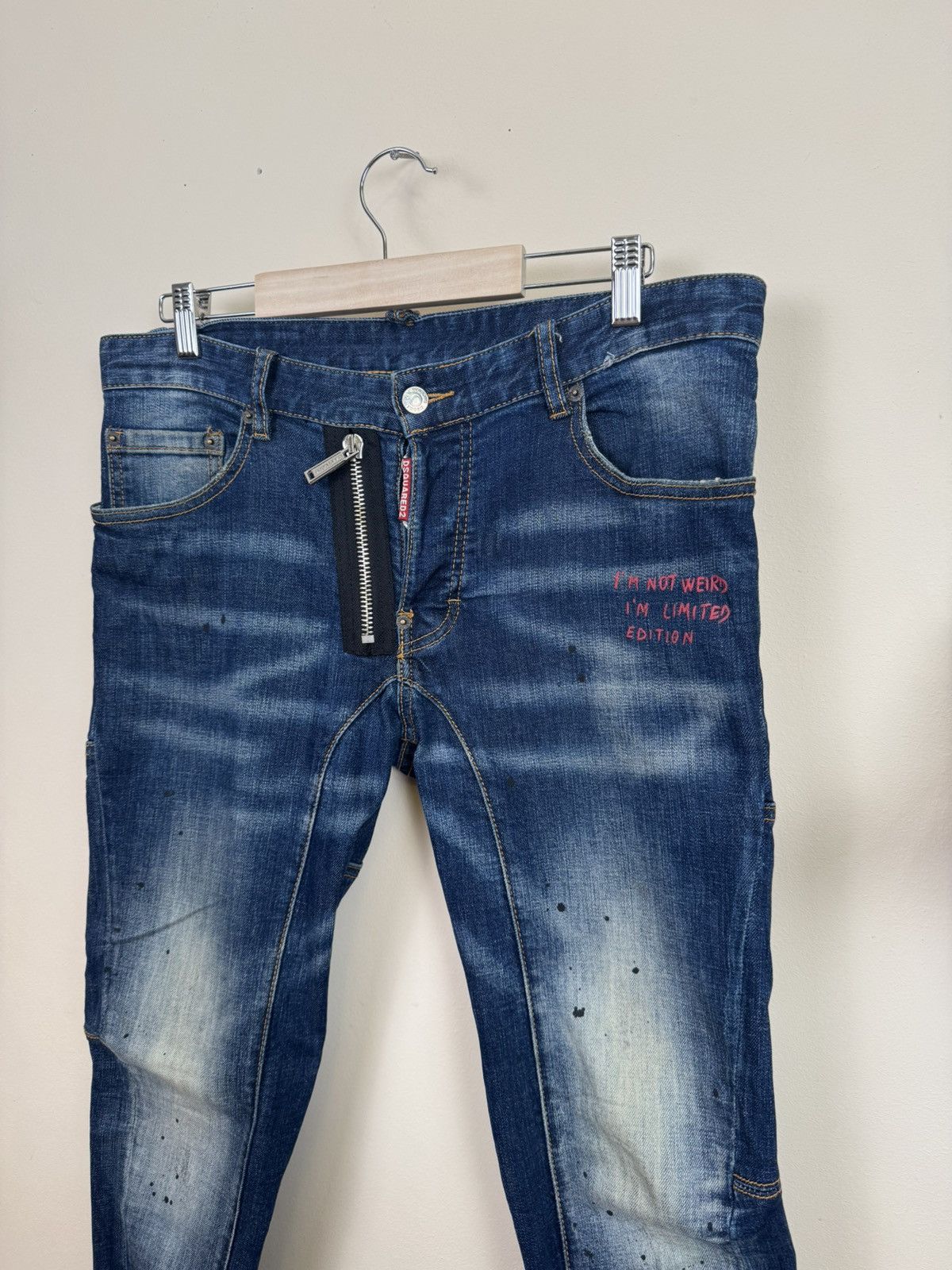 Dsquared2 Dsquared2 Jeans Men Slim Blue 48 Denim Luxury Size US 31 - 10 Thumbnail