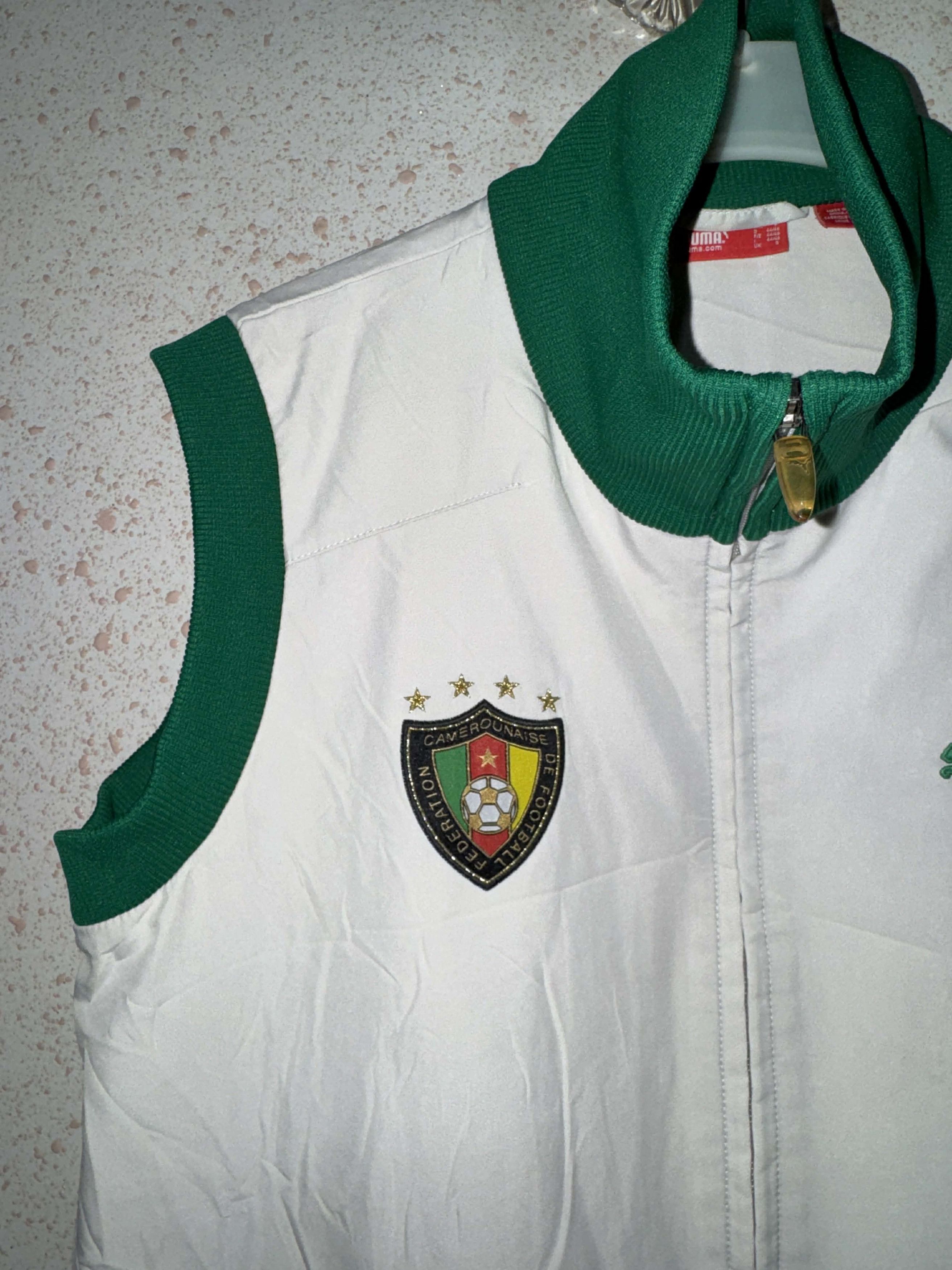 Puma Cameroun 2004/06 Vintage Puma Gilet Jacket Size US S / EU 44-46 / 1 - 3 Thumbnail