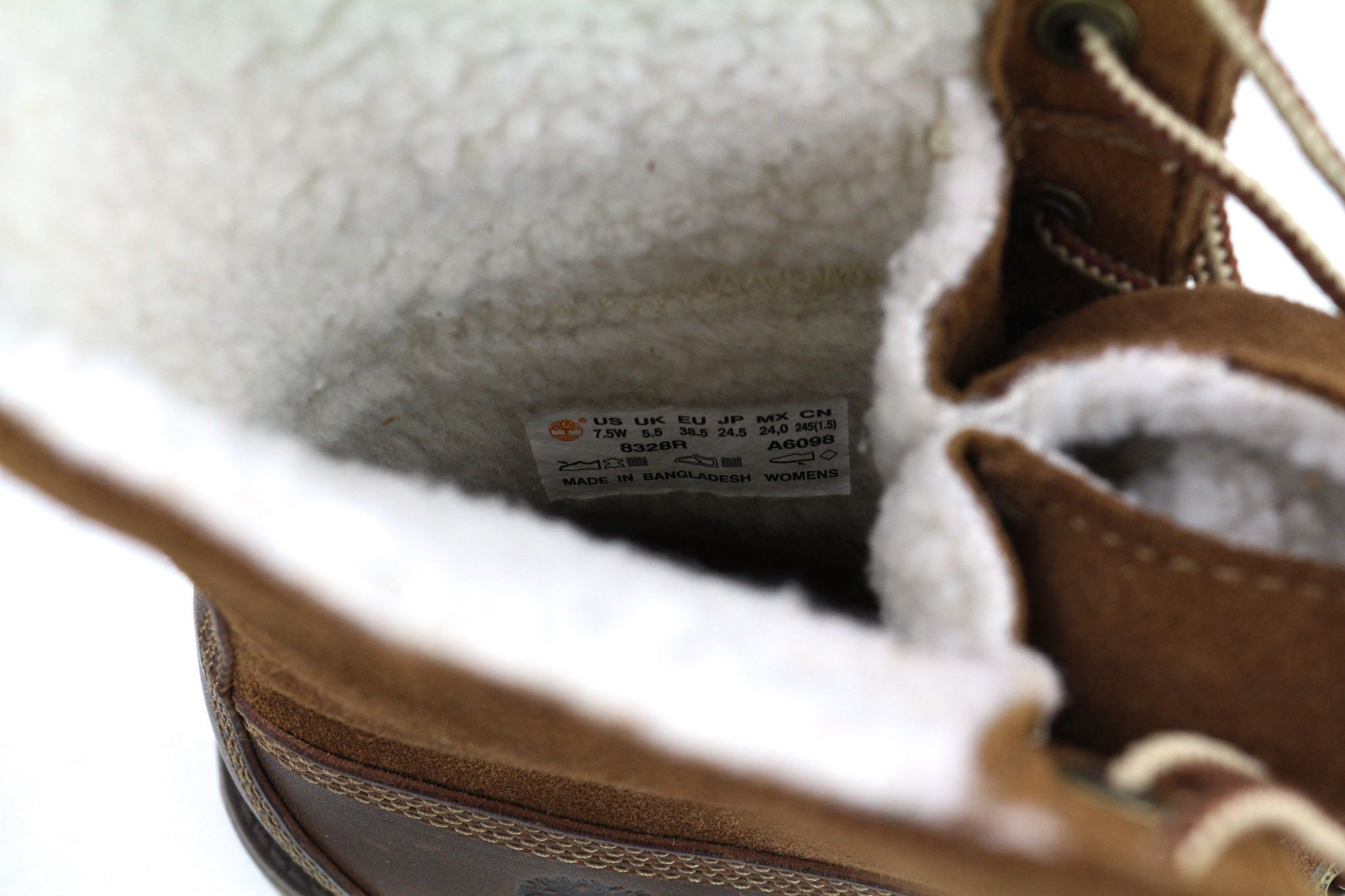 Timberland 8328R-A6098 EU38.5/39 Brown Leather High Top Shoes 80840 Size US 7.5 / IT 37.5 - 11 Thumbnail