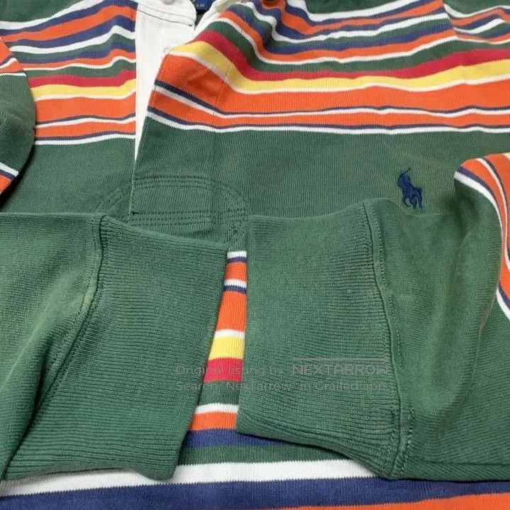 Polo Ralph Lauren Polo Ralph Lauren Striped Long-Sleeve Polo Shirt. Size US XL / EU 56 / 4 - 8 Thumbnail