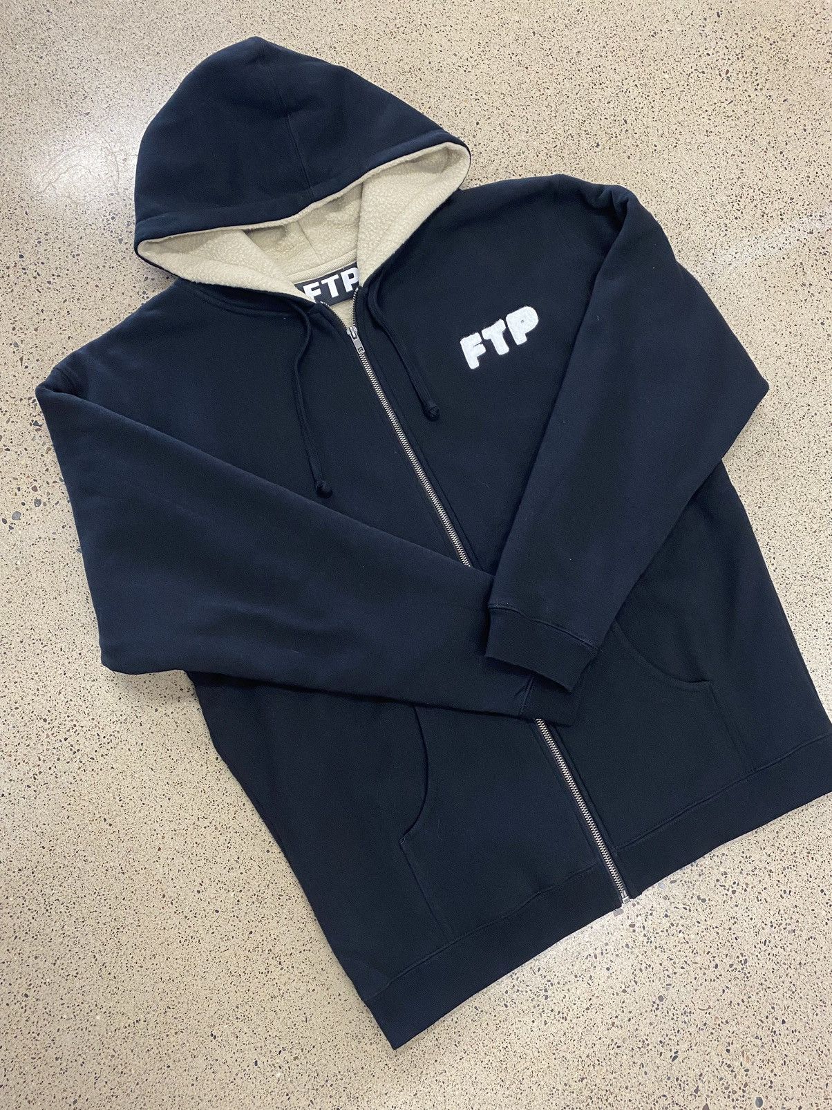 Fuck The Population 💀FTP Chenille Logo Zip Up💀 Size US L / EU 52-54 / 3 - 2 Thumbnail