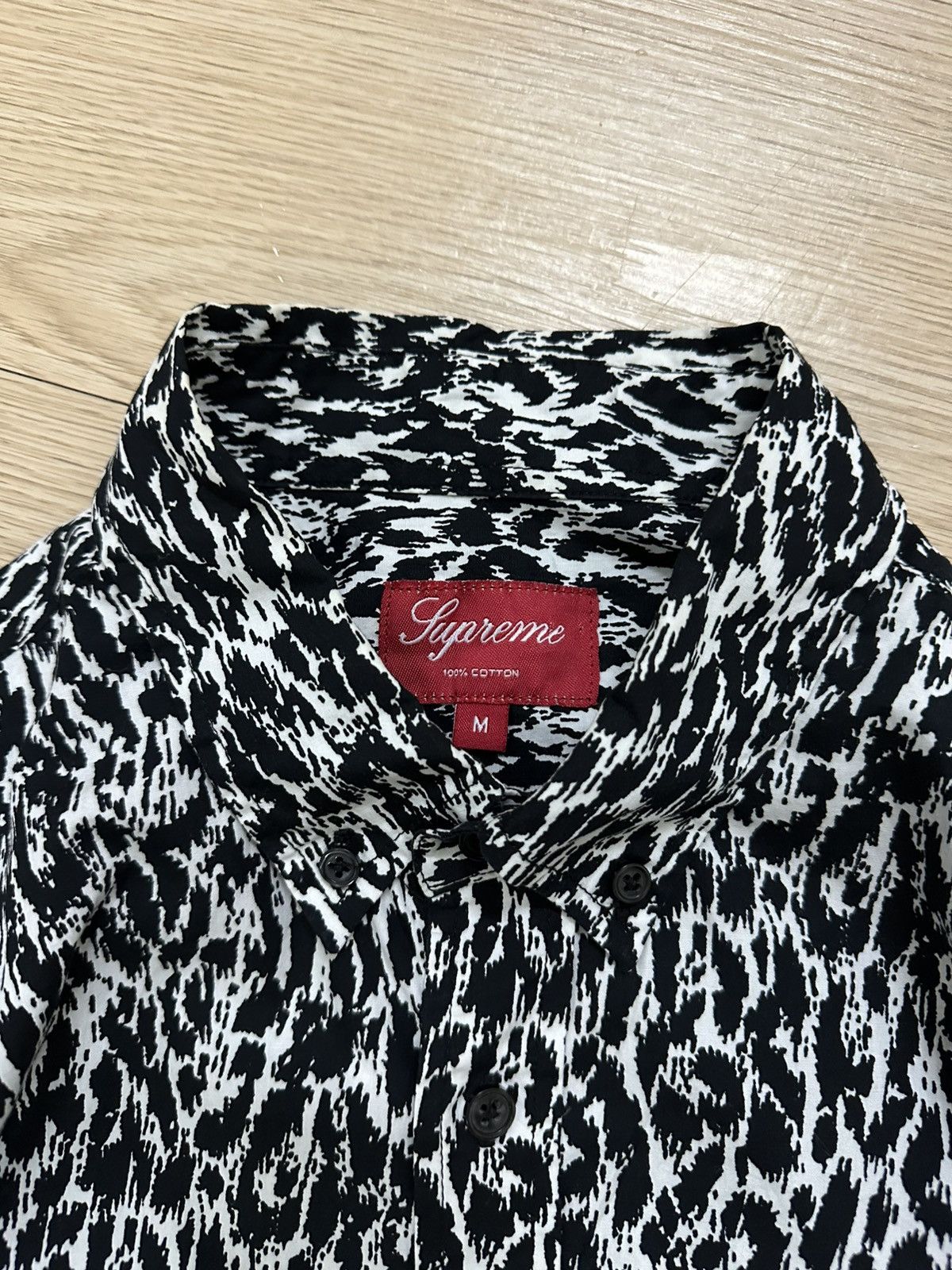 Supreme Rare And Beautiful Supreme SS13 Leopard Shirt Size US M / EU 48-50 / 2 - 4 Thumbnail
