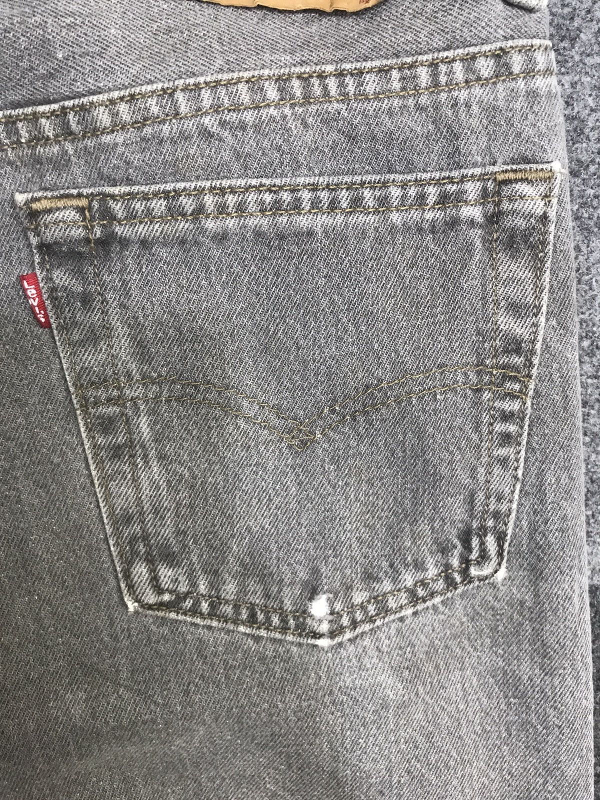 Levi's VL213 Vintage Levis 501 Black Wash Jeans Size US 29 - 10 Thumbnail