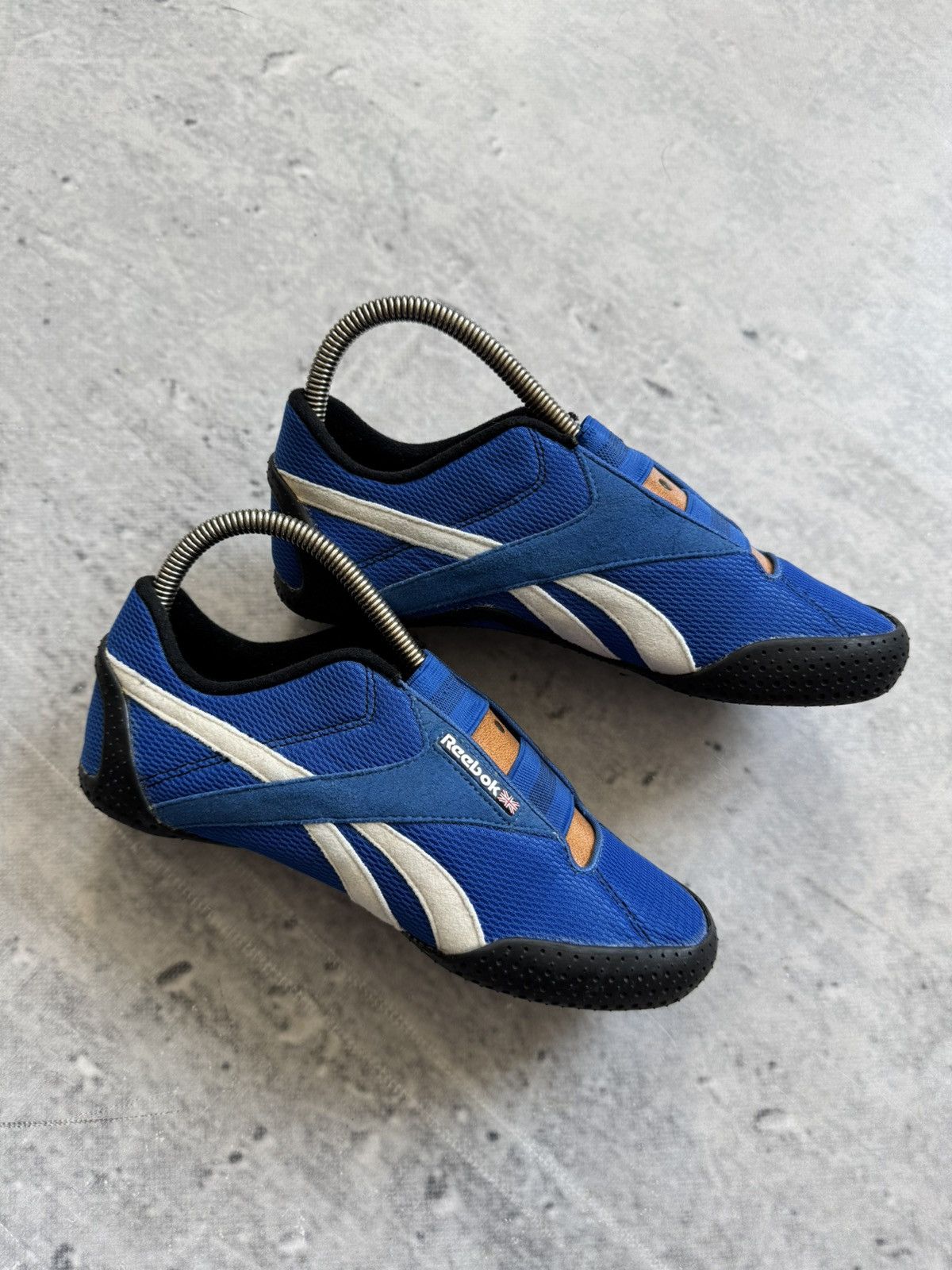 Reebok Reebok vintage blue sneakers Speedcat style Size US 6 / EU 39 - 2 Thumbnail
