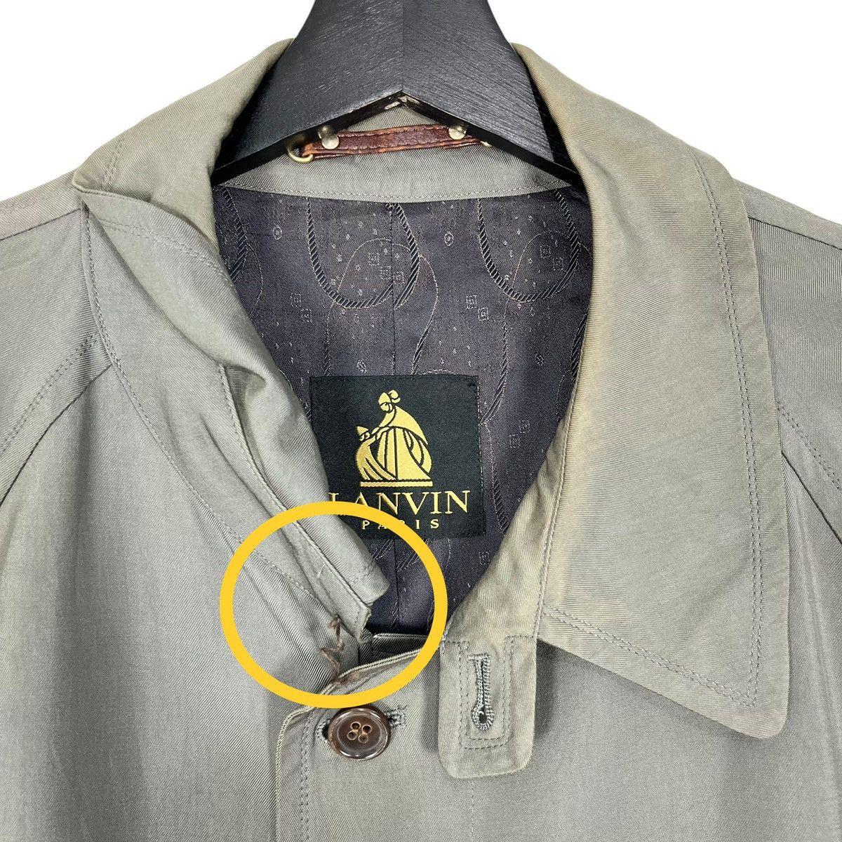 Lanvin × Vintage Lanvin Paris Trench Coat Size US L / EU 52-54 / 3 - 5 Thumbnail