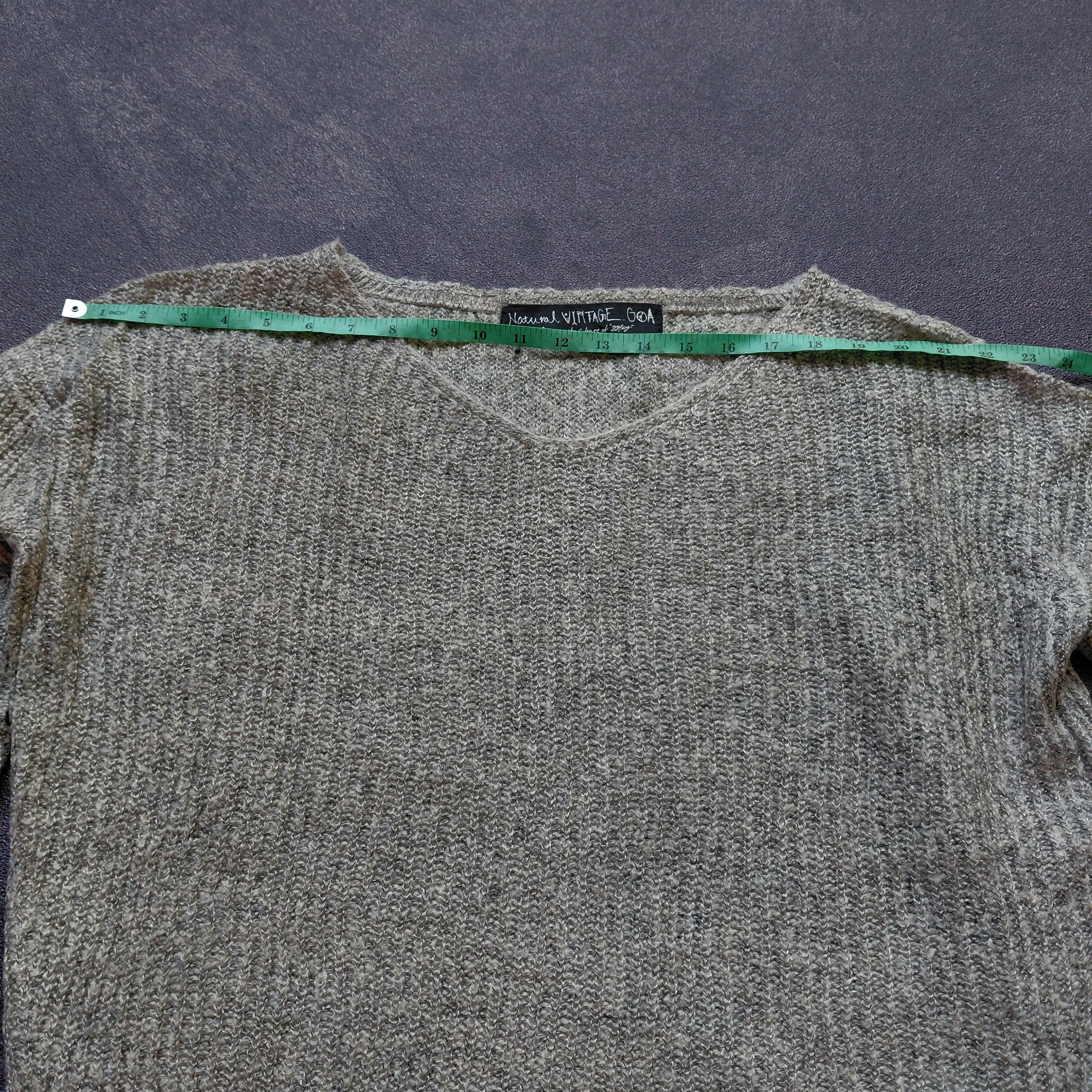 GOA GOA Distressed Japanese Archive Open Knit Sweater Size US M / EU 48-50 / 2 - 12 Thumbnail