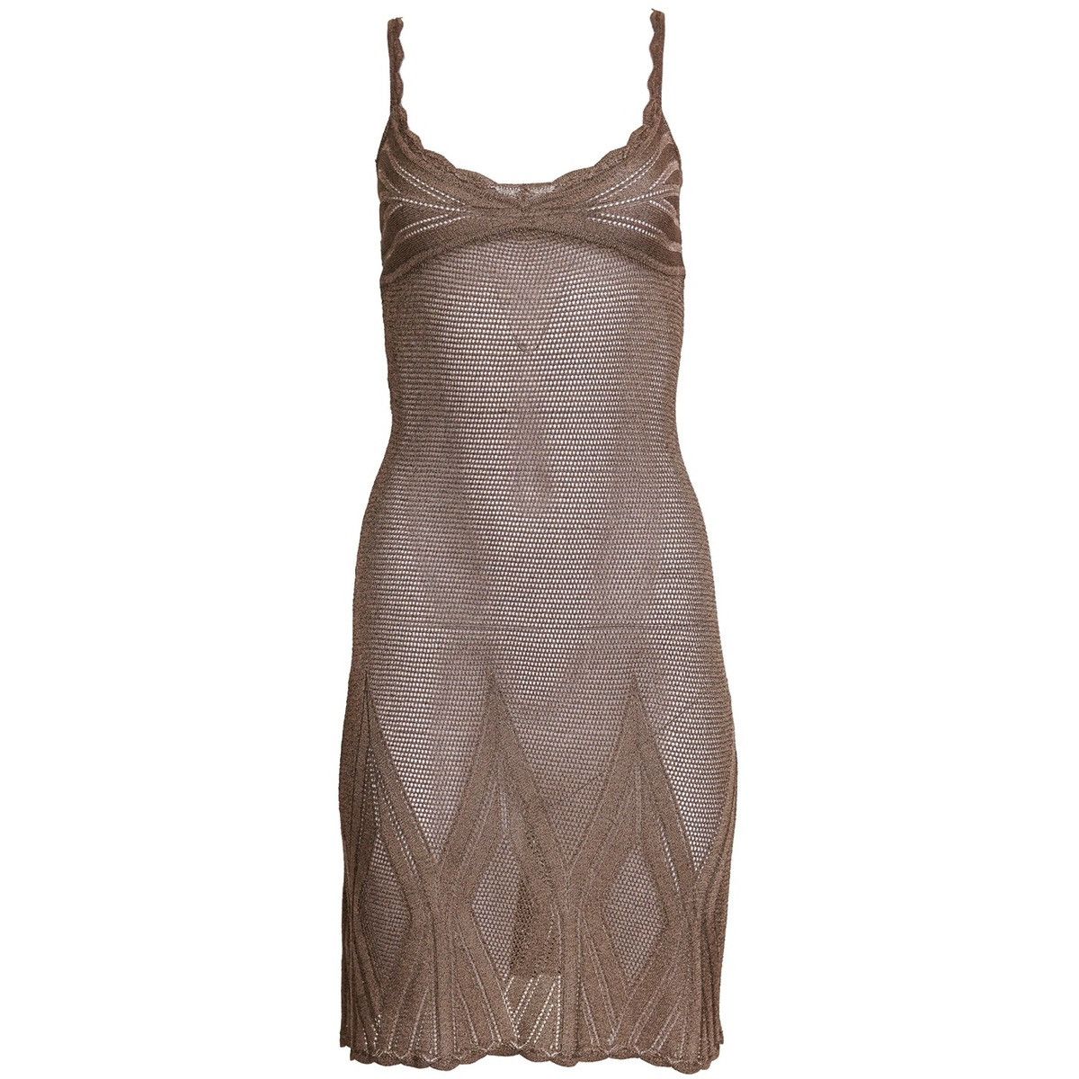 slim fit dress slacks 1958 Yves Saint Laurent For Christian Dior Golden Silk Strapless Dress