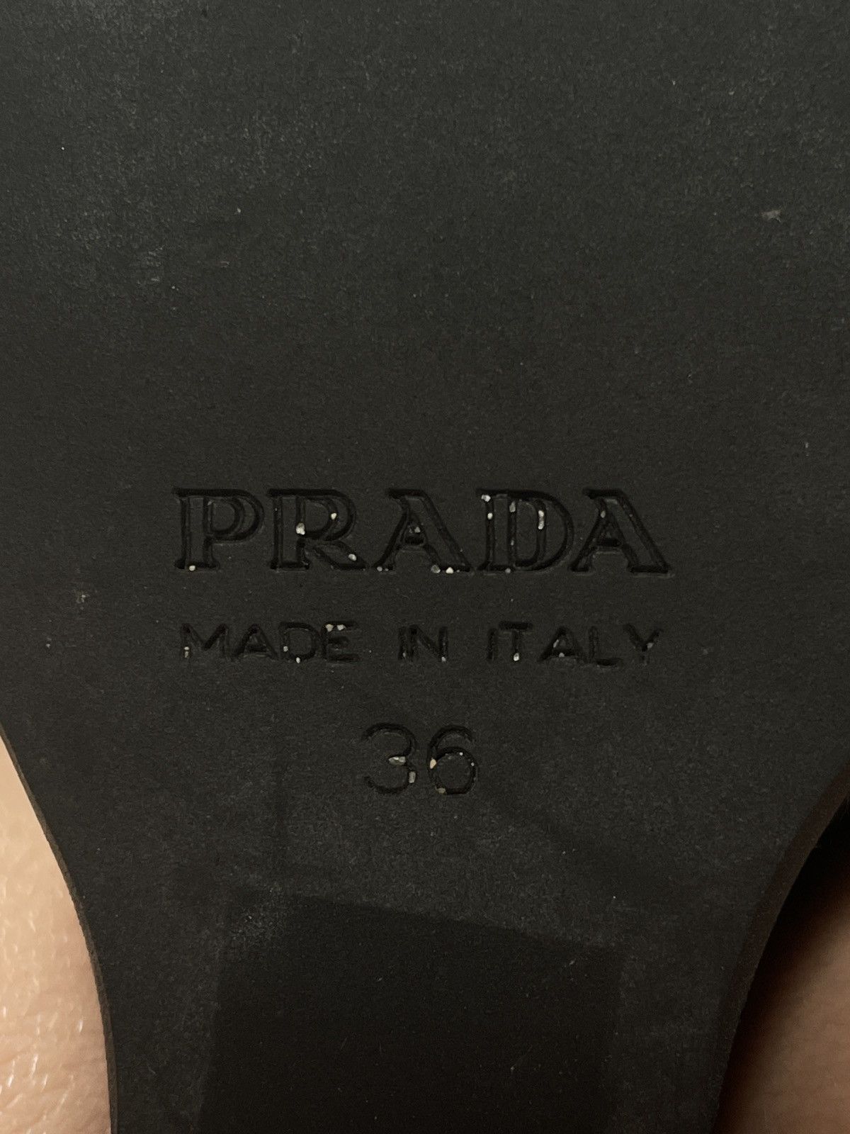 Prada × Vintage Vintage Prada heels Size US 6.5 / IT 36.5 - 4 Thumbnail