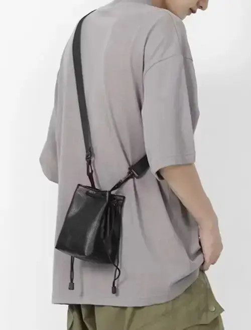 Japanese Brand Fashion y2k pu leather crossbody pouch shoulder bag Size ONE SIZE - 1 Thumbnail