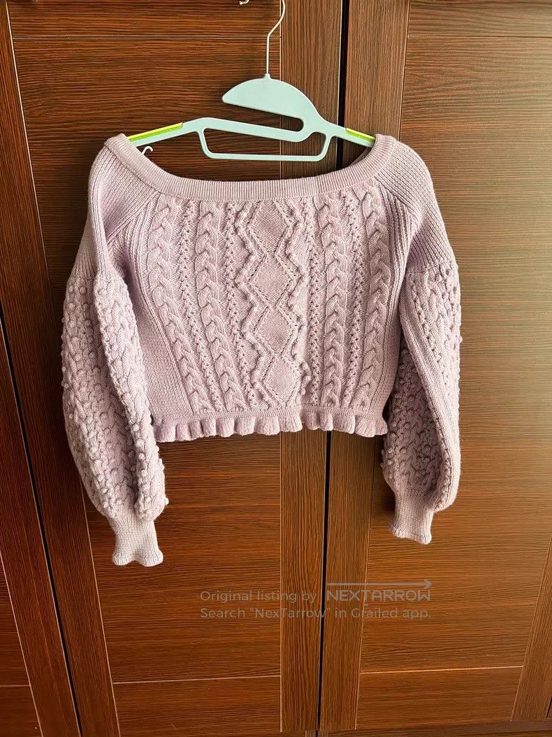 Valentino Valentino Wool cropped size S sweater Size S / US 4 / IT 40 - 1 Thumbnail
