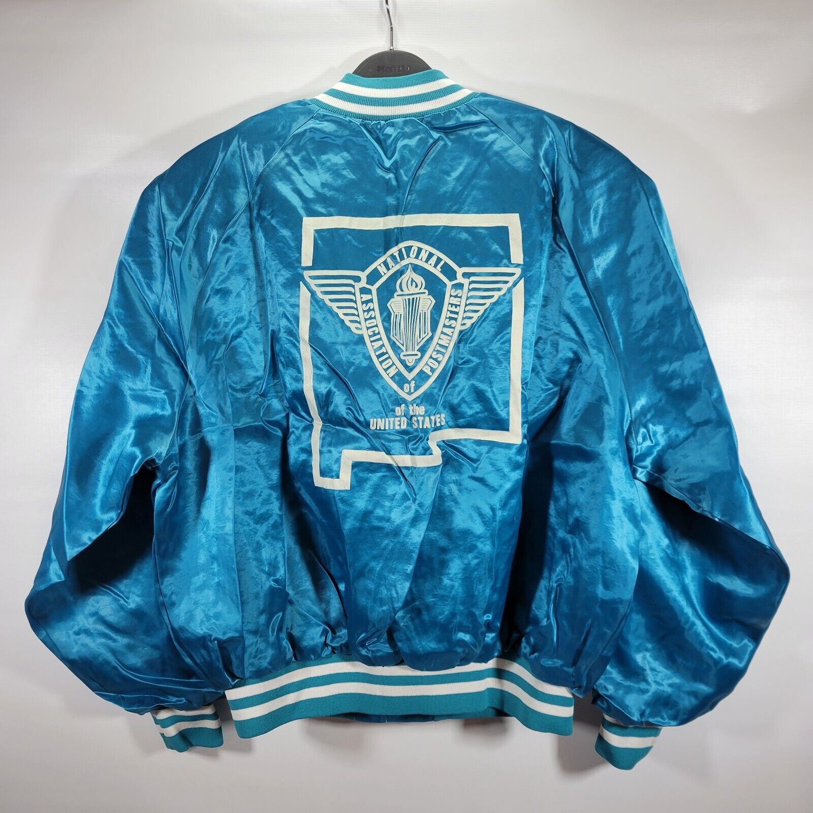 Vintage VINTAGE KING LOUIE NEW MEXICO POST MASTER SATIN JACKET XL Size US XL / EU 56 / 4 - 1 Thumbnail