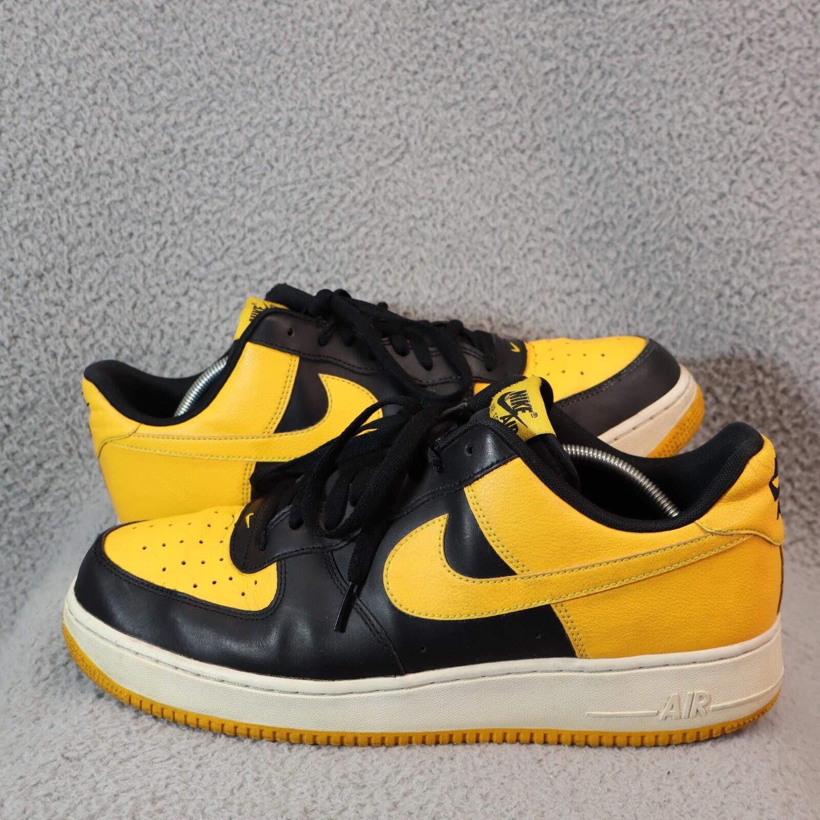 Nike Air Force 1 Black University Gold | Grailed display picture 2
