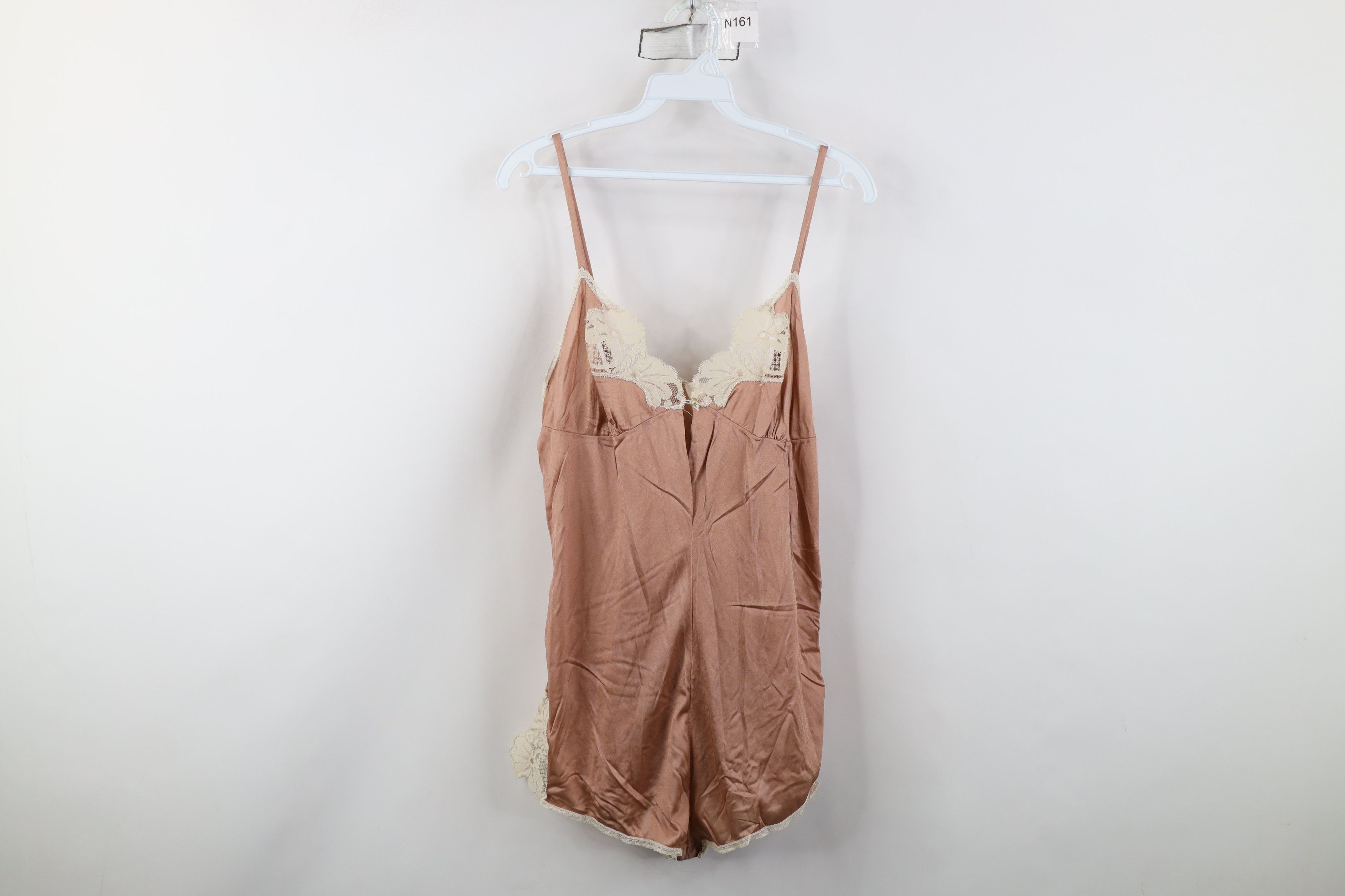 Vintage Vintage 60s 70s Rockabilly Hollywood Snap Crotch Romper USA Size XS / US 0-2 / IT 36-38 - 1 Thumbnail