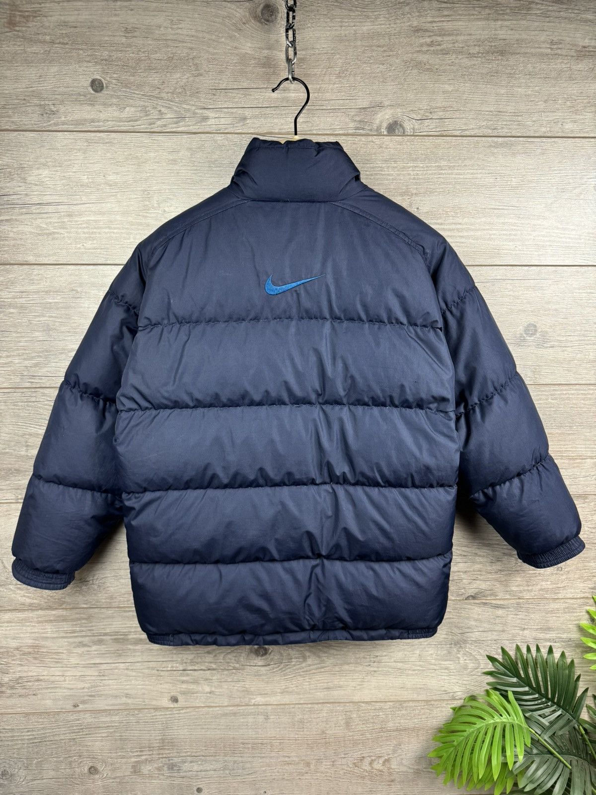 Nike Nike Puffer 90s Vintage Rare Big Swoosh Y2K drill style Size US XS / EU 42 / 0 - 5 Thumbnail